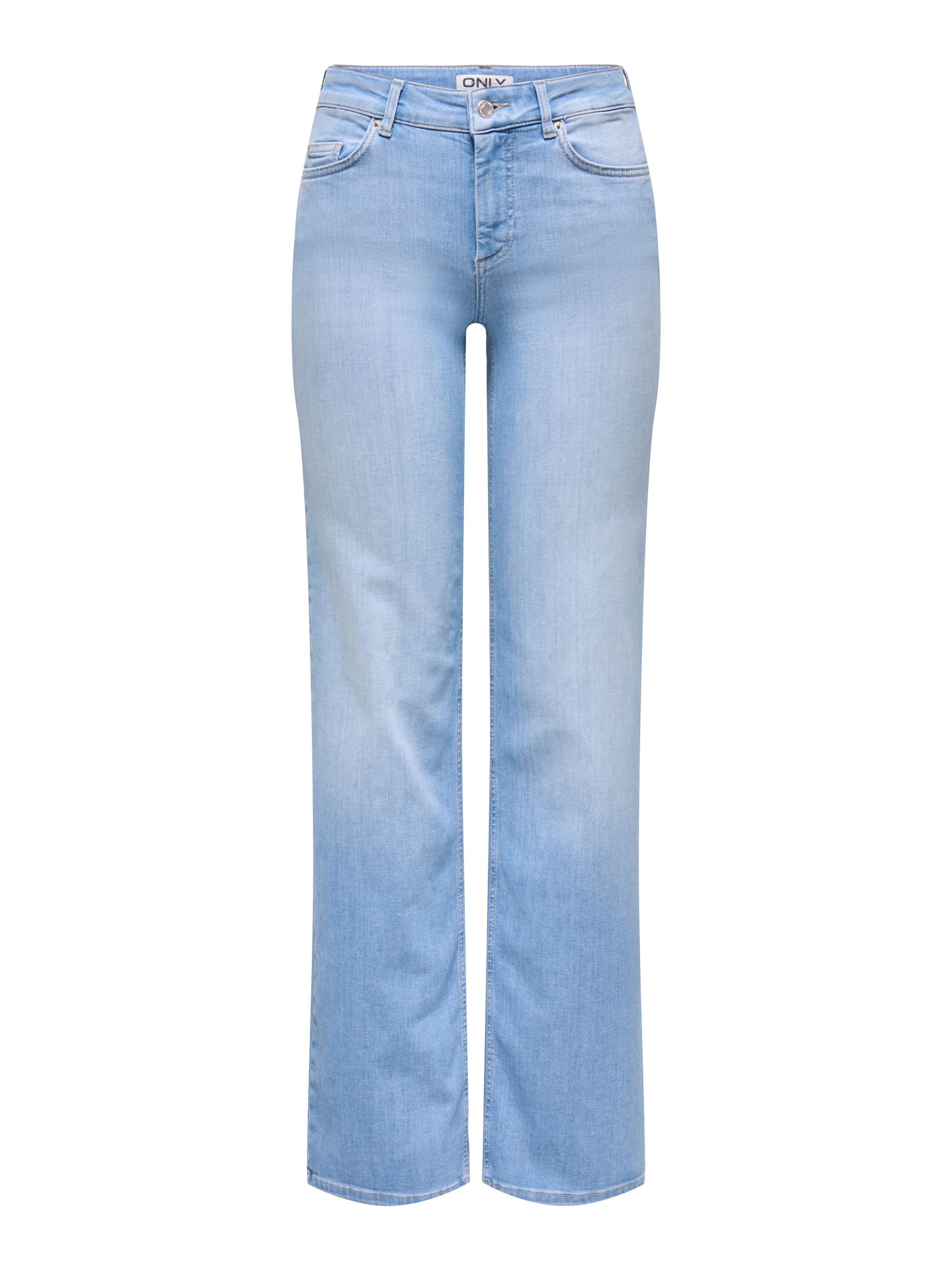ONLY Straight-Jeans »ONLBLUSH MID STRAIGHT DNM REA828 NOOS« mittlere Leibhöhe, gerade Beinform, helle Waschung