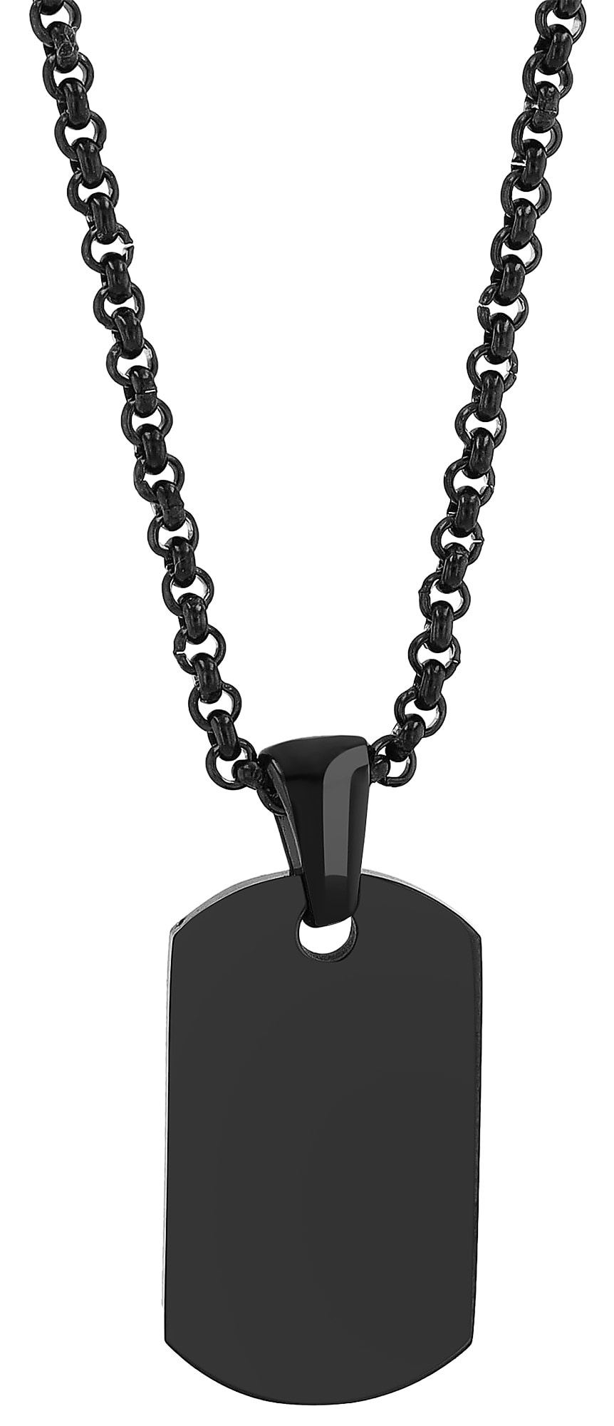 Adelia´s Kettenanhänger »Unisex Anhänger ¿ Gravuranhänger aus Edelstahl«