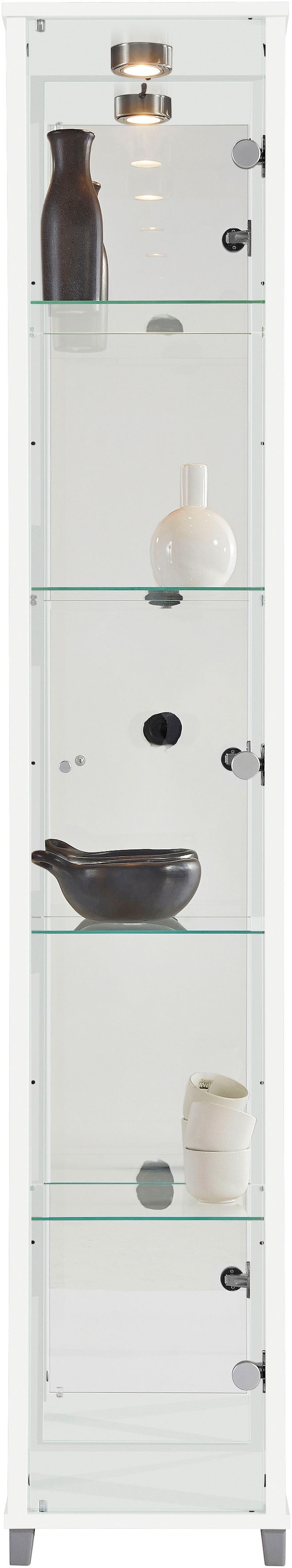 fif möbel Vitrine »OPTIMA« Standvitrine/Glasvitrine 1x Glastür,perfekt für Sammler,Sammlervitrine