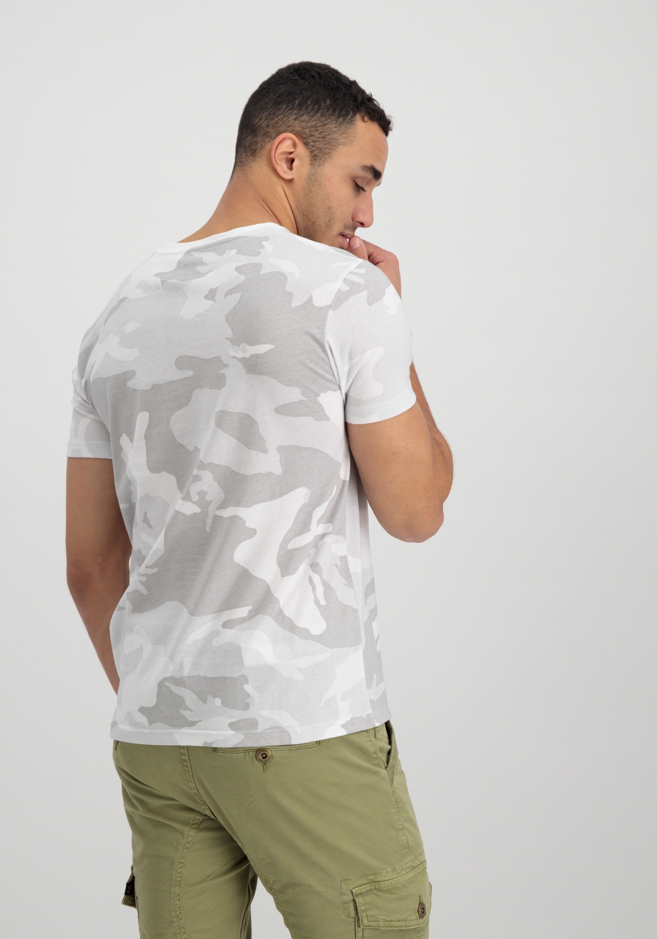Alpha Industries T-Shirt »Alpha Industries Men - T-Shirts Basic T-Shirt Camo«