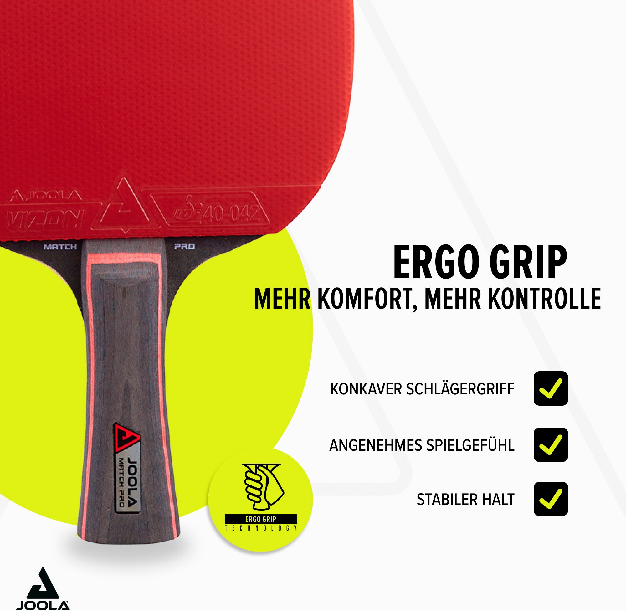 Joola Tischtennisschläger »Tischtennis-Set Duo Pro«, (Set, 6 tlg., mit Bällen-mit Tasche)