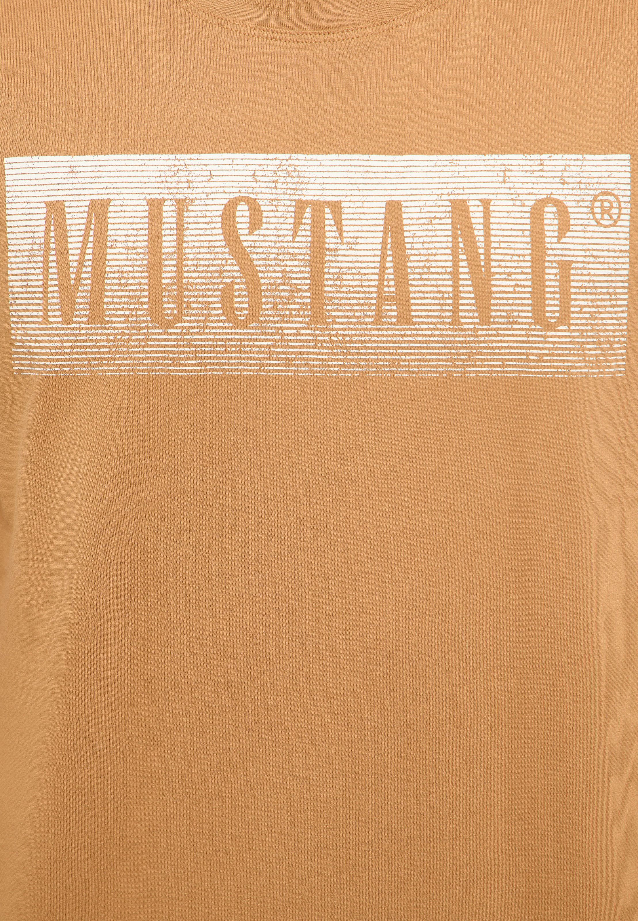 MUSTANG T-Shirt »MU-Austin Block Logo« Regular fit