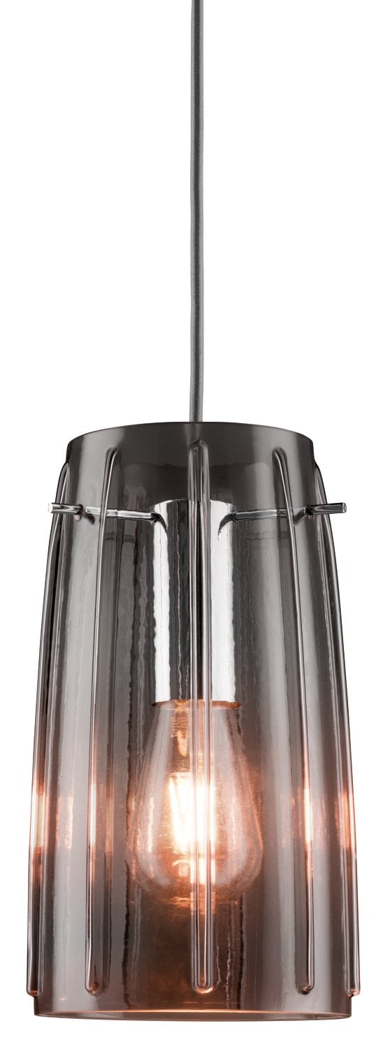 Paulmann Schienensystem-Sets »URail Schirm Drio 2Easy 152mm Rauchglas« E27 1 Stk.