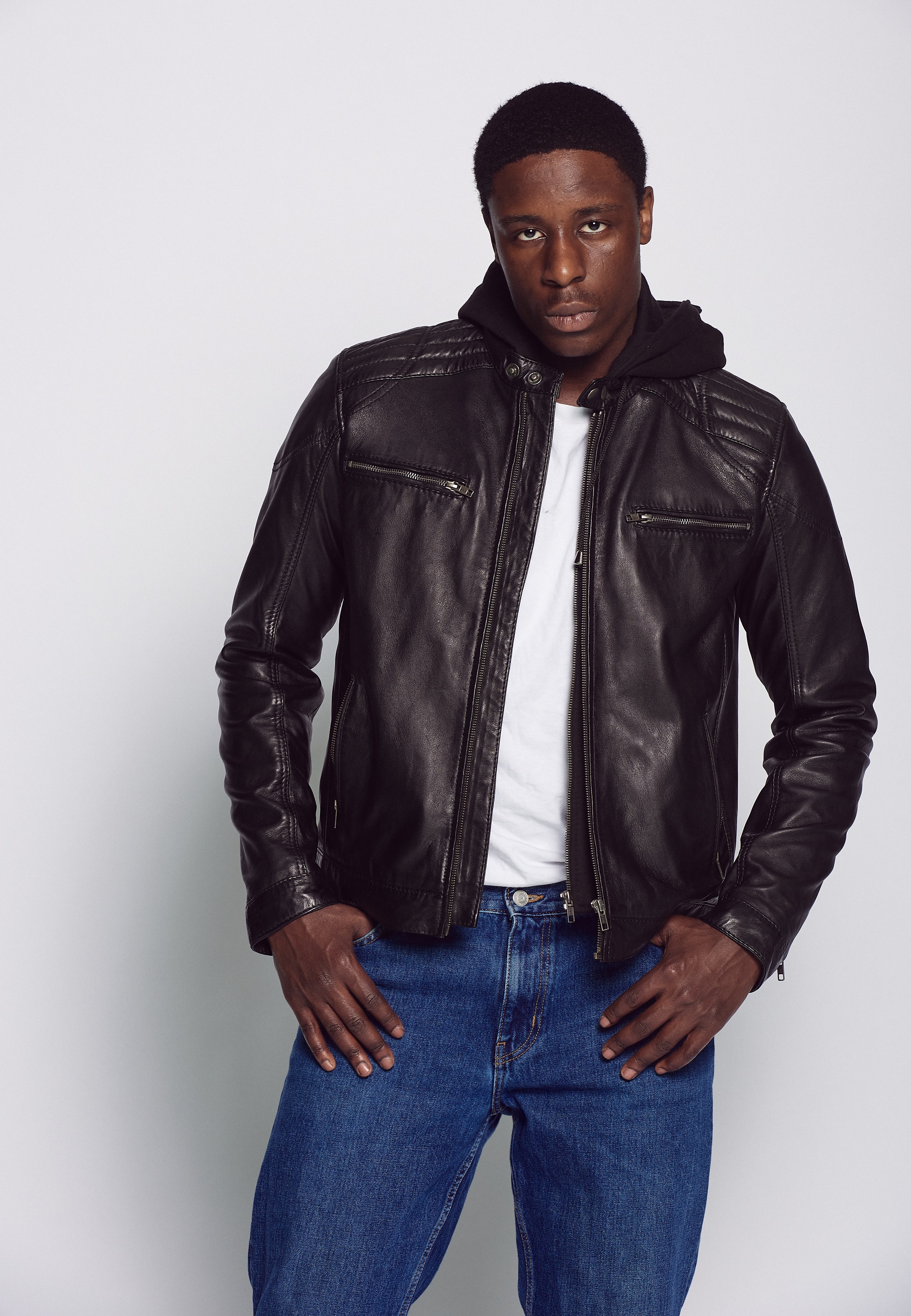 JCC Lederjacke »993«, inkl. zwei Brusttaschen