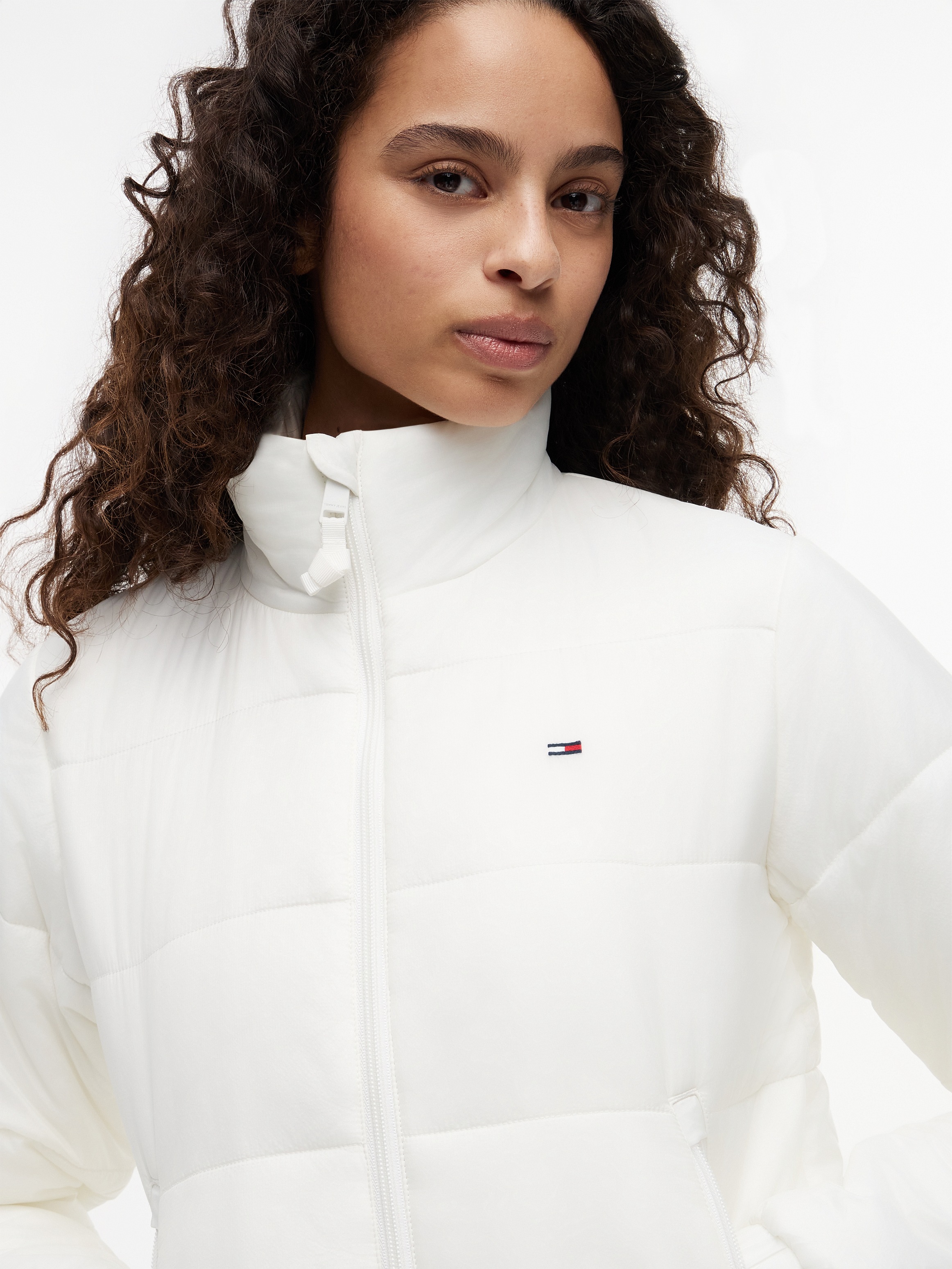 Tommy Jeans Steppjacke »TJW REG PADDED JACKET« Steppware, Reißverschlusstaschen, Stehkragen