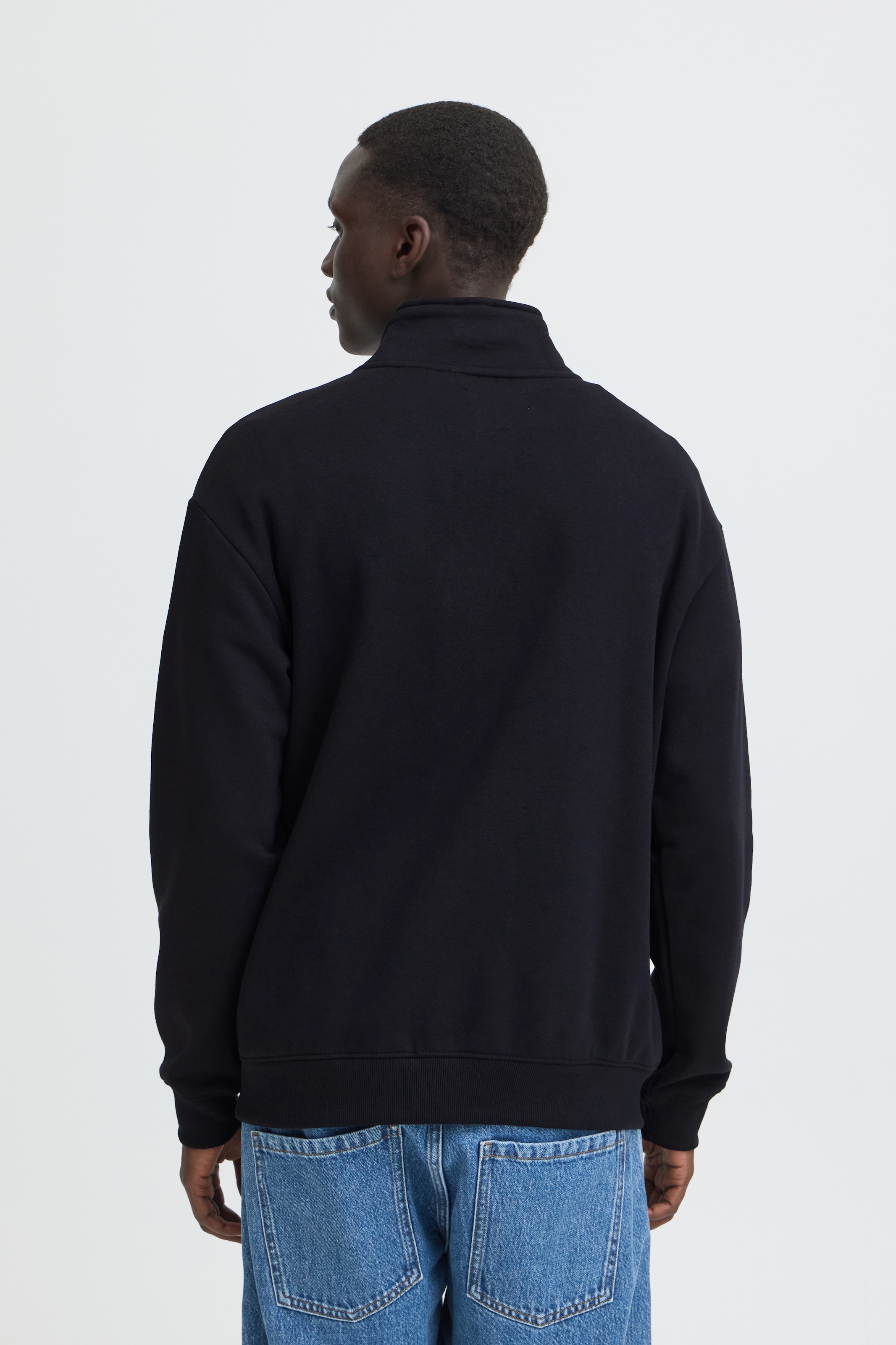 Blend Sweatjacke »BHJUSTE STAND SWEATSHIRT« Baumwollmischung, regular fit