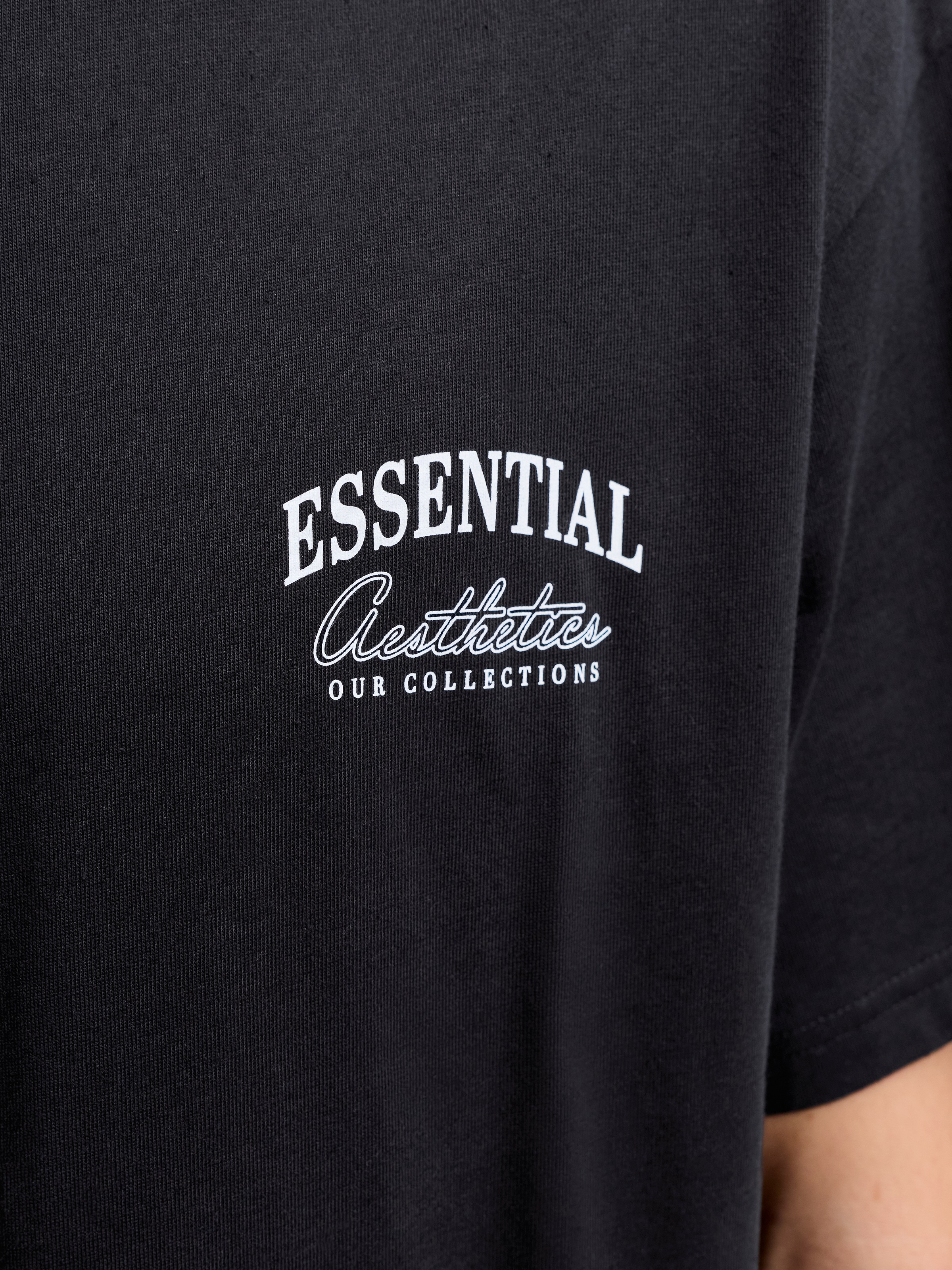 Jack & Jones Rundhalsshirt »JJEORGANIC RELAXED STUDIO TEE SS O-NECK« Baumwolle, relaxed fit