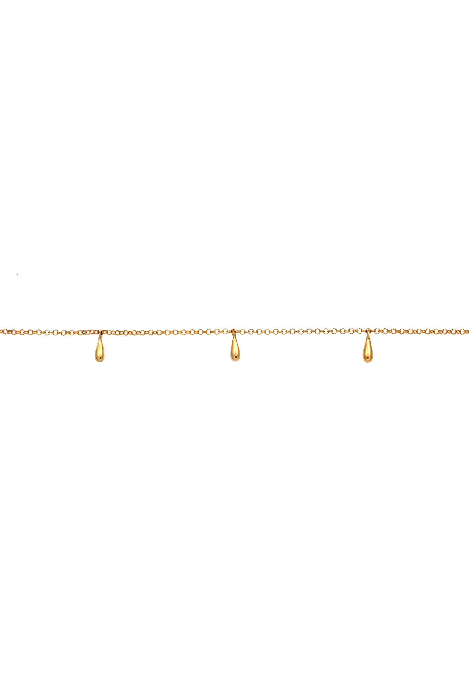 Elli Choker »Halskette Choker Kette Kurz Tropfen Geo 925 Silber«