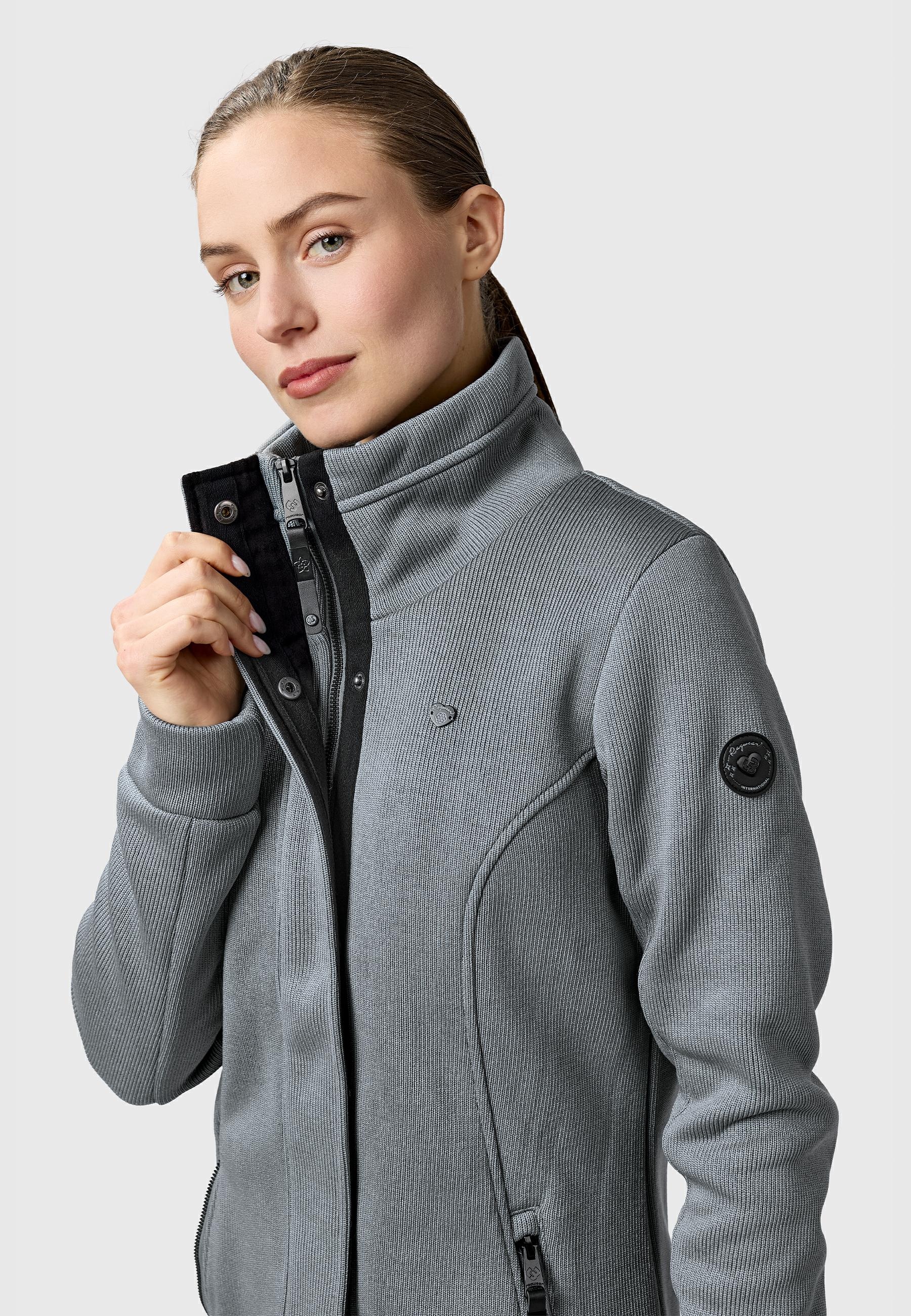 Ragwear Kurzjacke »Sweatjacke Letrice Bonded«