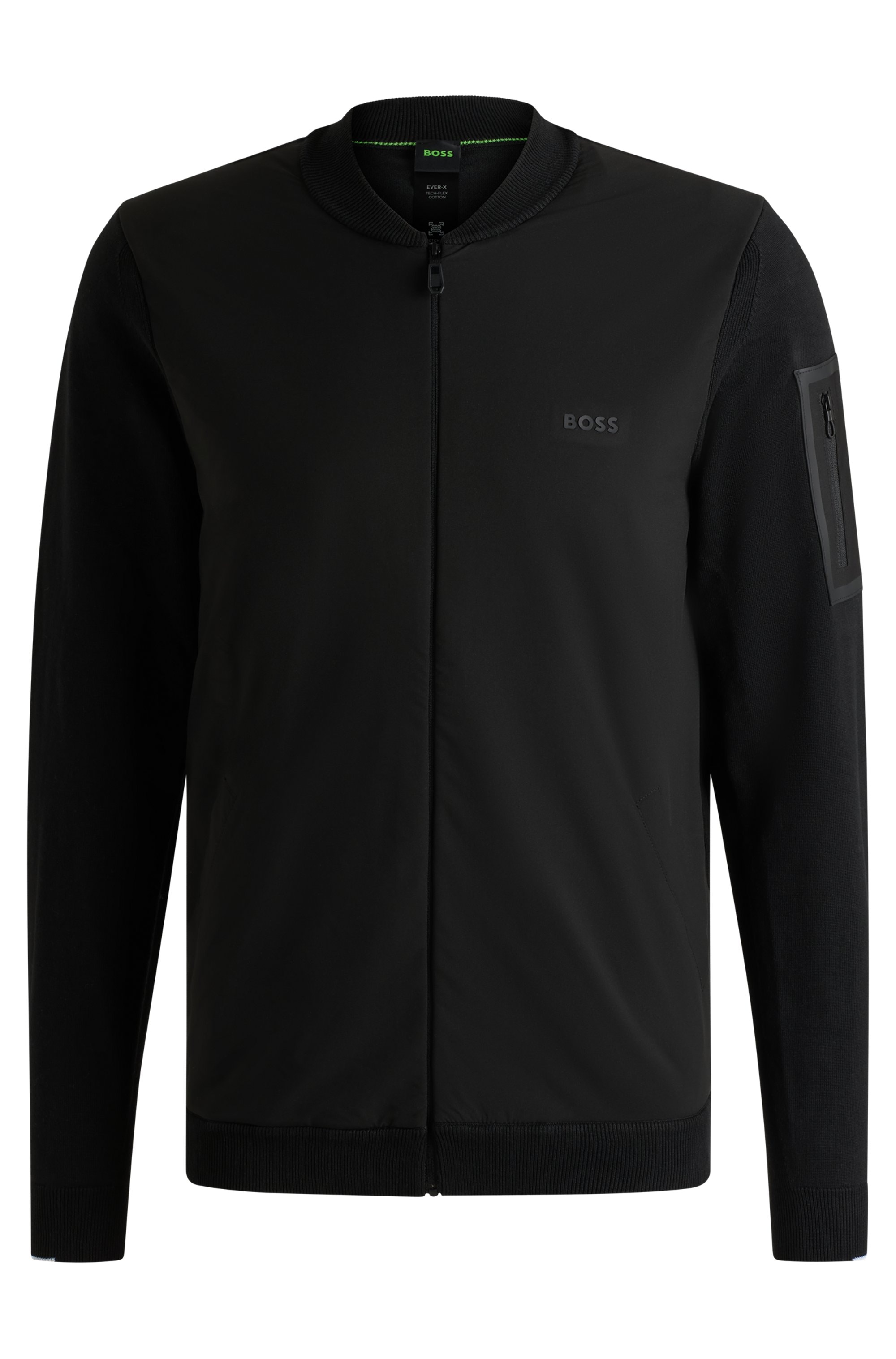 BOSS GREEN Blusenjacke »K_Ever-X_HY«, mit Ärmeltasche