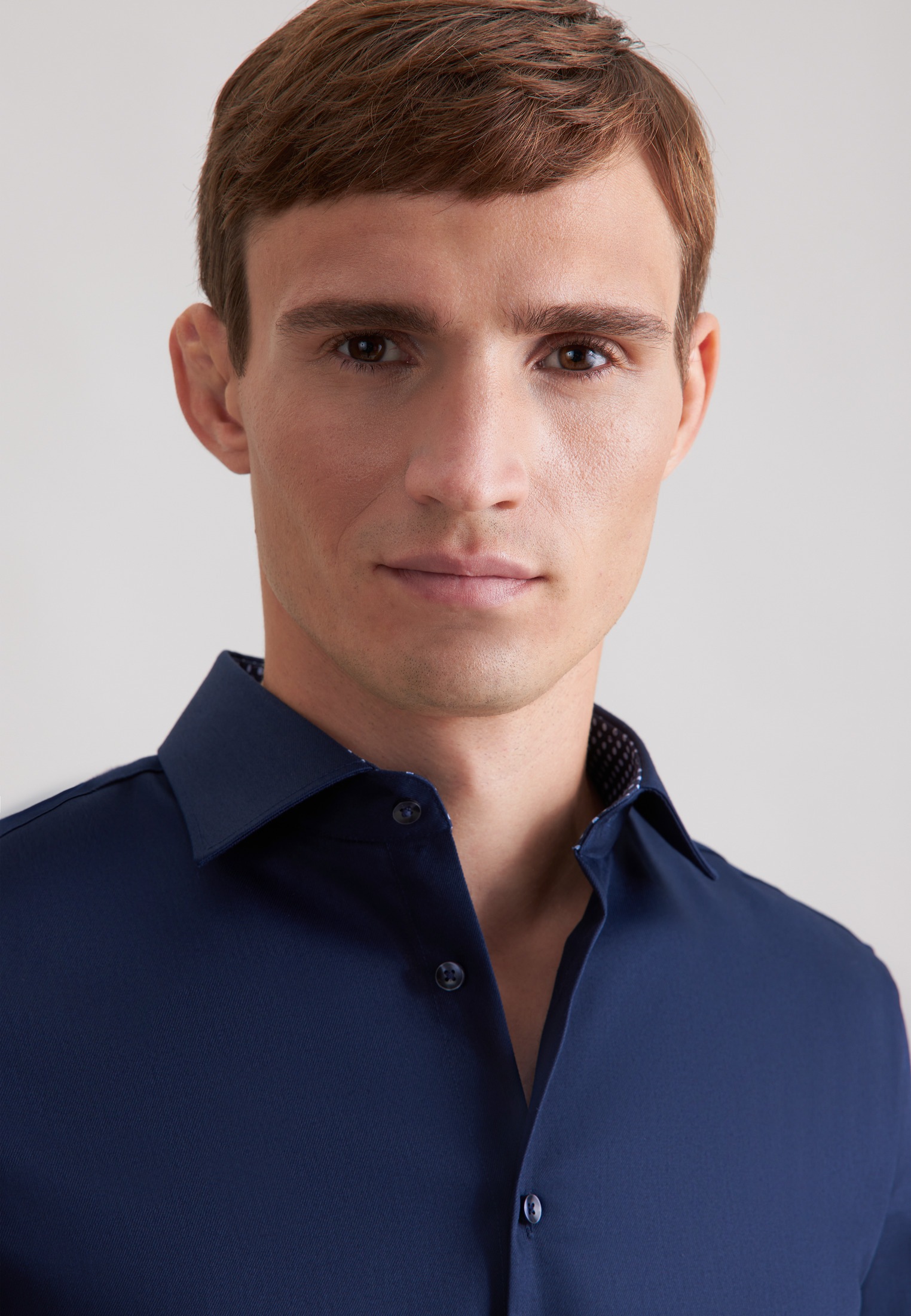 seidensticker Businesshemd »Schwarze Rose« Slim 1/1 Kentkragen Uni