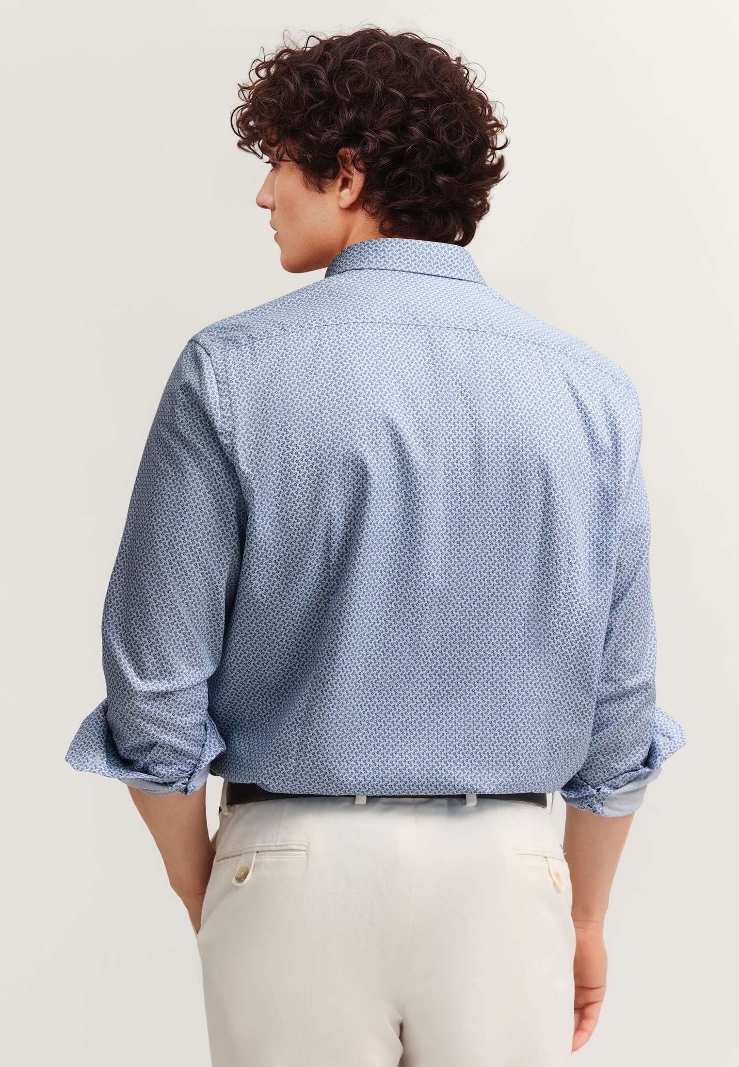 bugatti Businesshemd »Easy-Care Funktion« mit Under-Button-Down Kragen