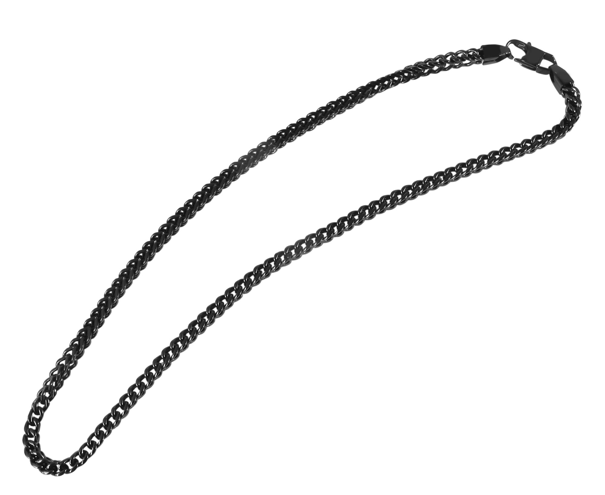 Adelia´s Gliederkette »Unisex Halskette aus Edelstahl 50 cm«