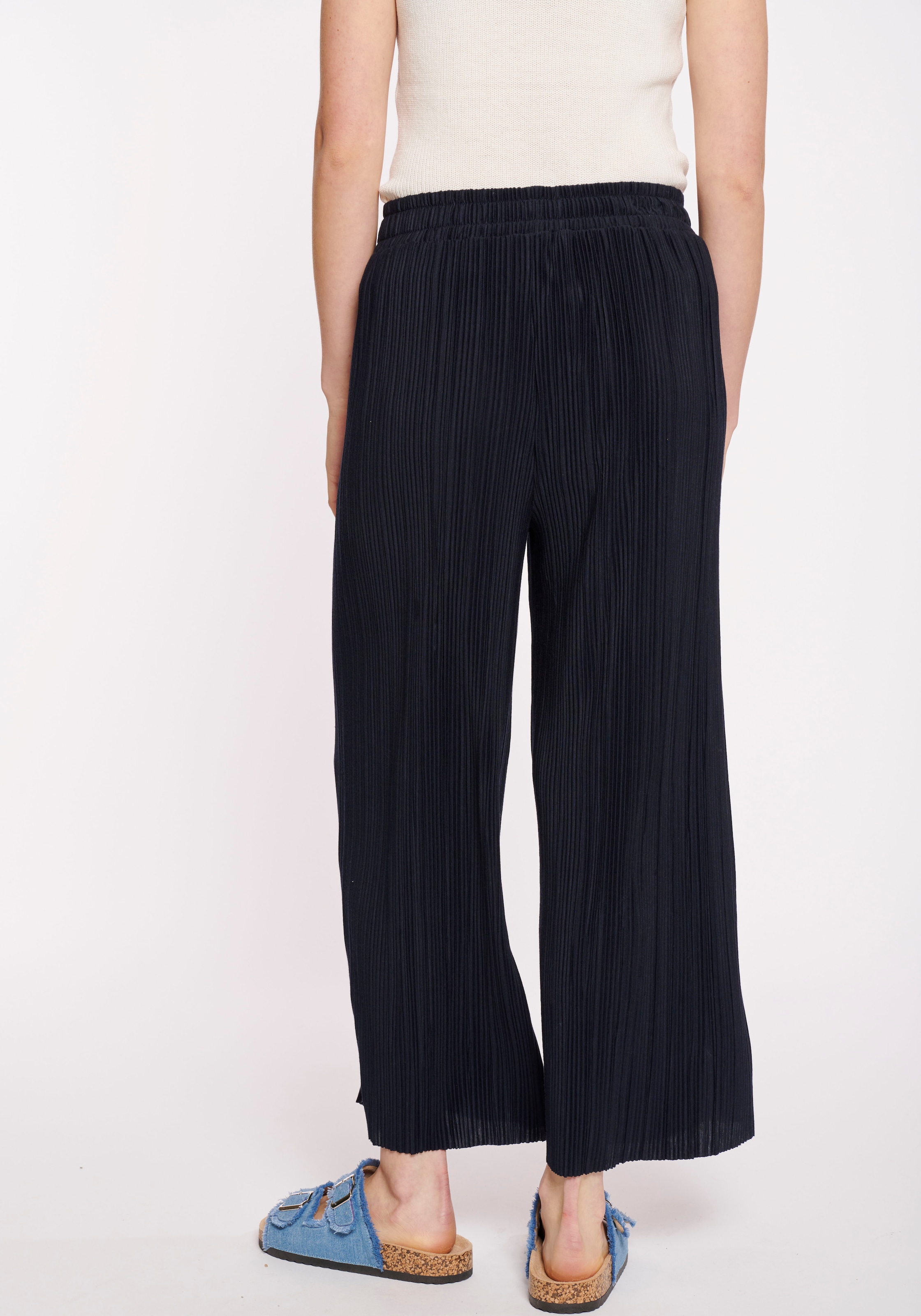 HaILY’S Schlupfhose »3/4 P TR Lo44retta«, Sommerhose, mit Plisseefalten