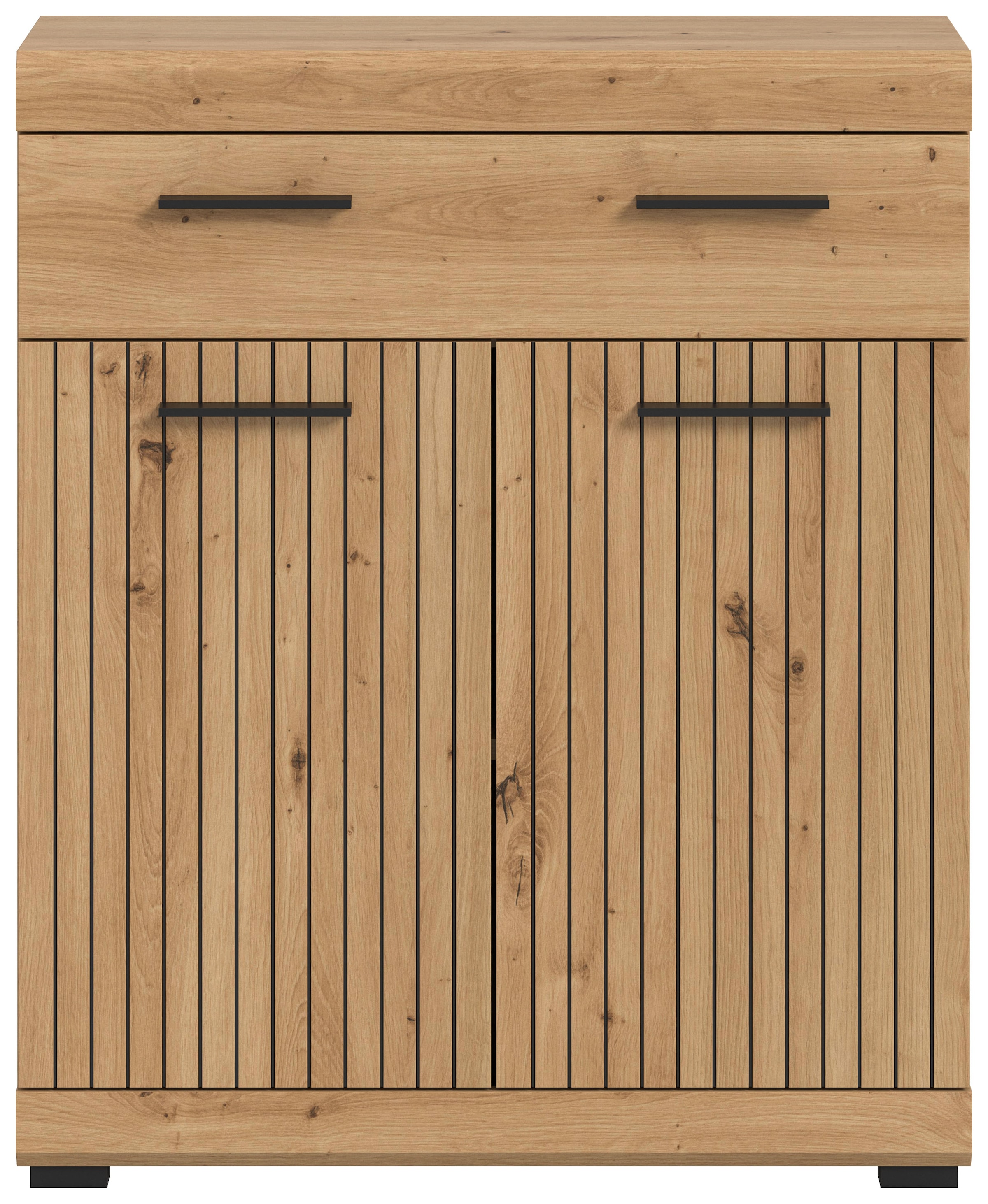 welltime Unterschrank »SIENA, Breite 74cm, 2 Tür, 1 Schubkasten, 2 Fächer, MDF-Front« TOPSELLER!,  in verschiedenen Farben erhältlich, Badmöbel, Badschrank, Kommode, Bad