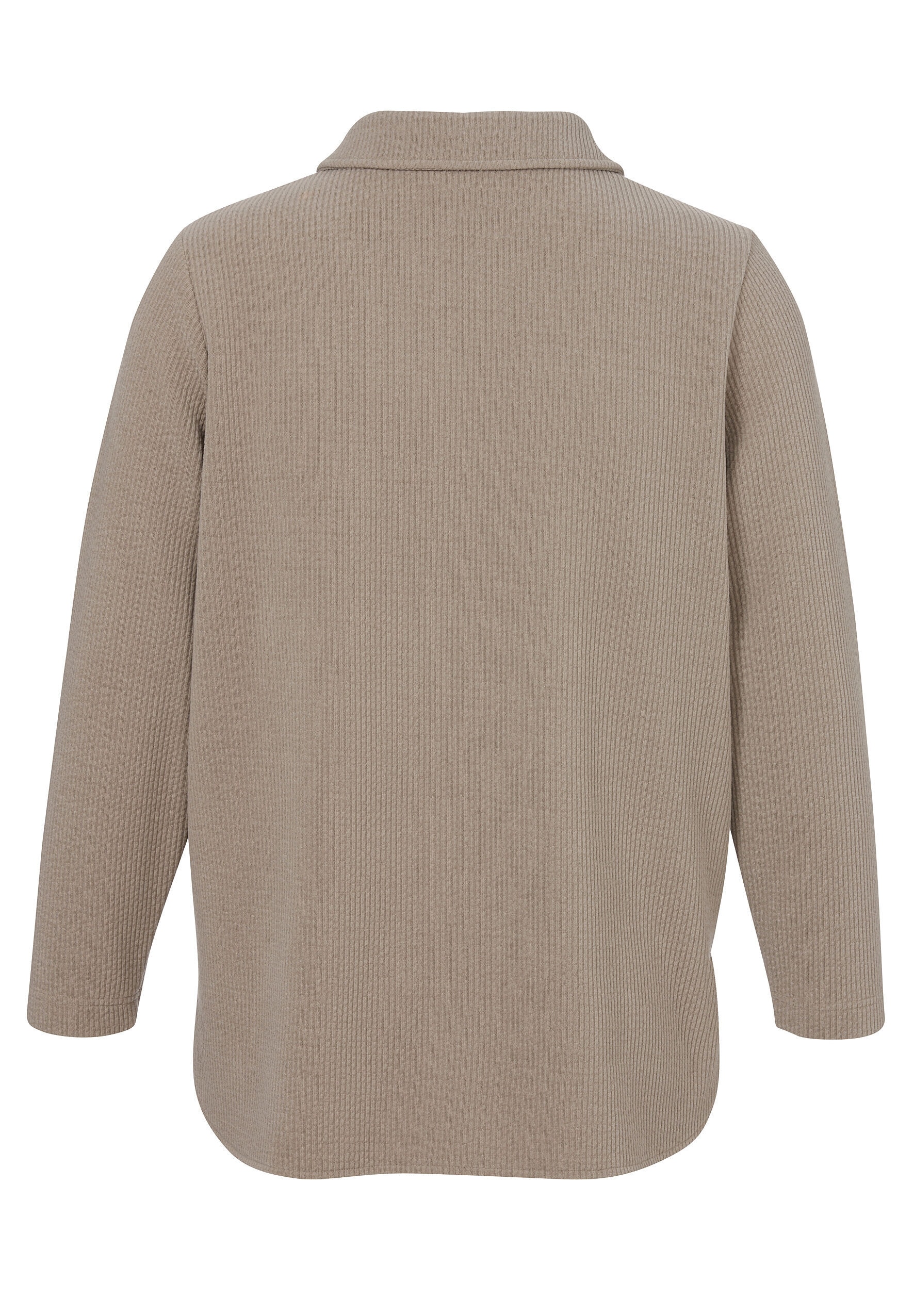 VIA APPIA DUE Hemdbluse »VIA APPIA DUE Bluse« im Naturton Mokka
