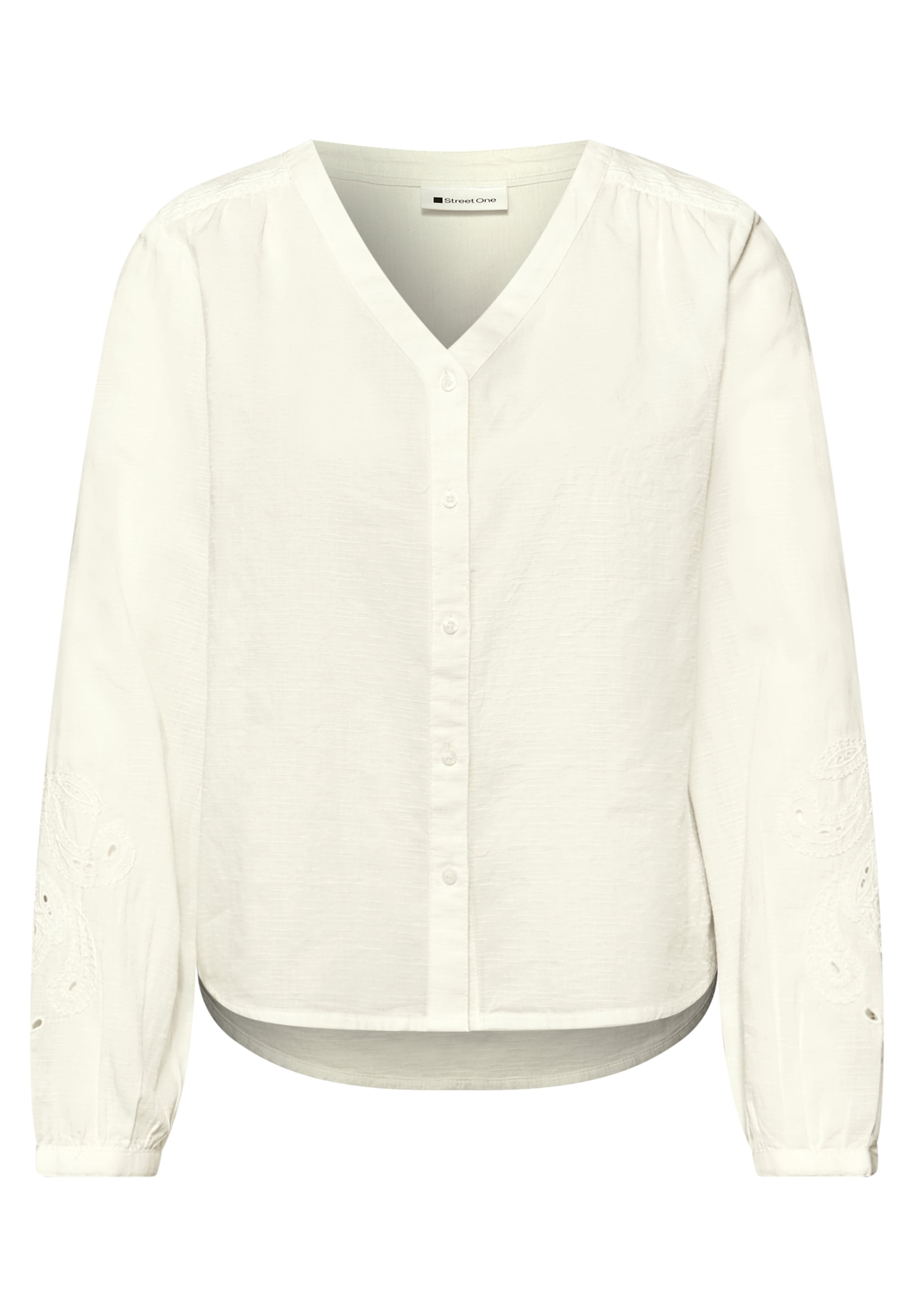 STREET ONE Langarmbluse mit Manschetten