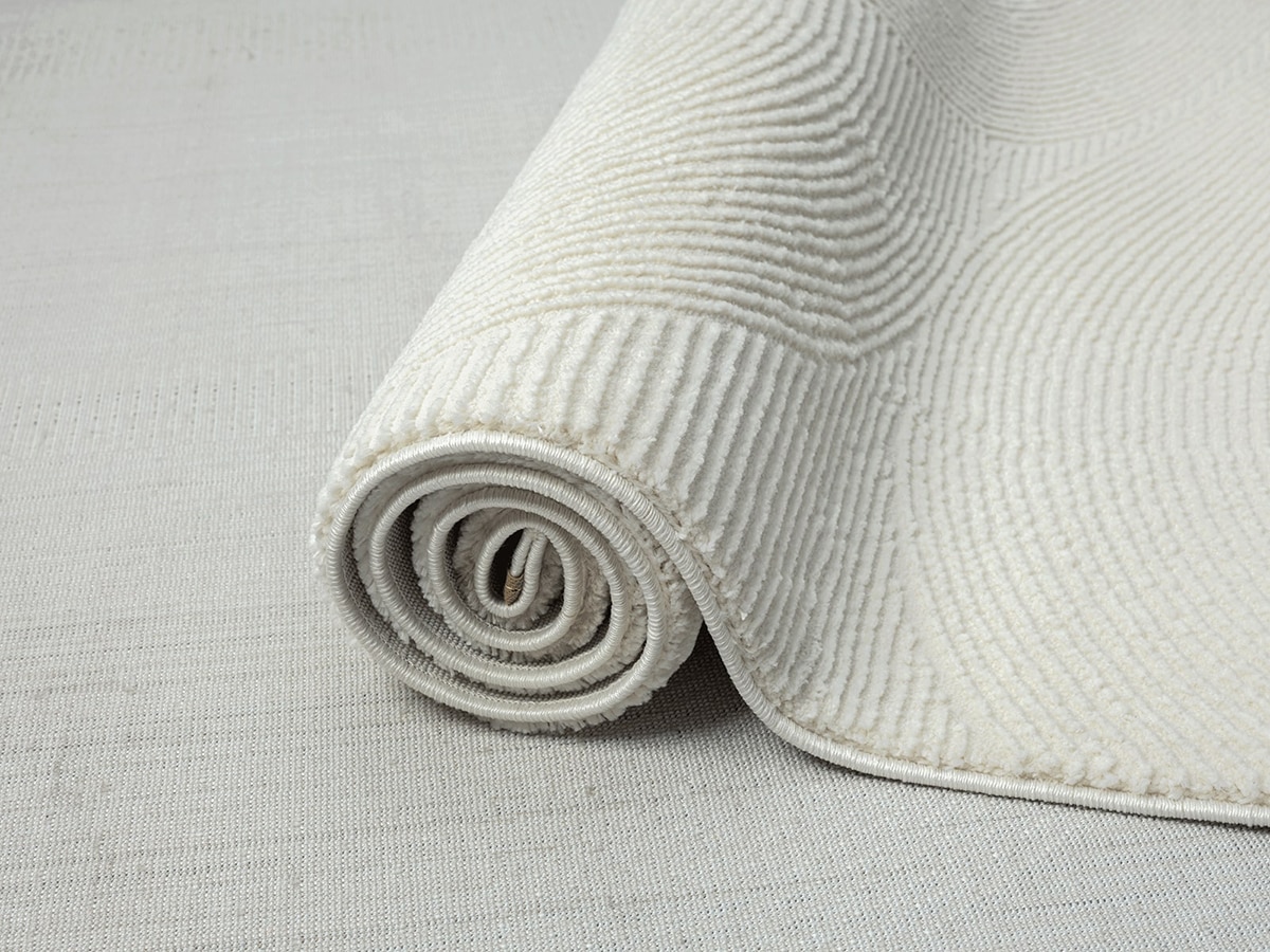 the carpet Teppich »Lima« rechteckig 12 mm Höhe Designer Teppich Flor 1 recyceltem Polyester waschbar
