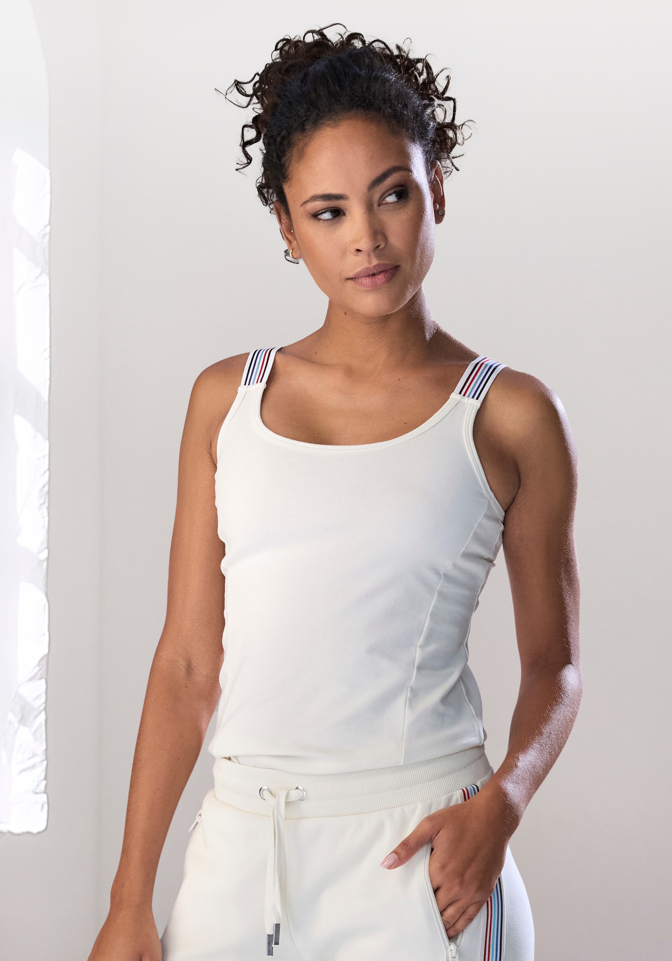 H.I.S Longtop mit elastischen Trägern