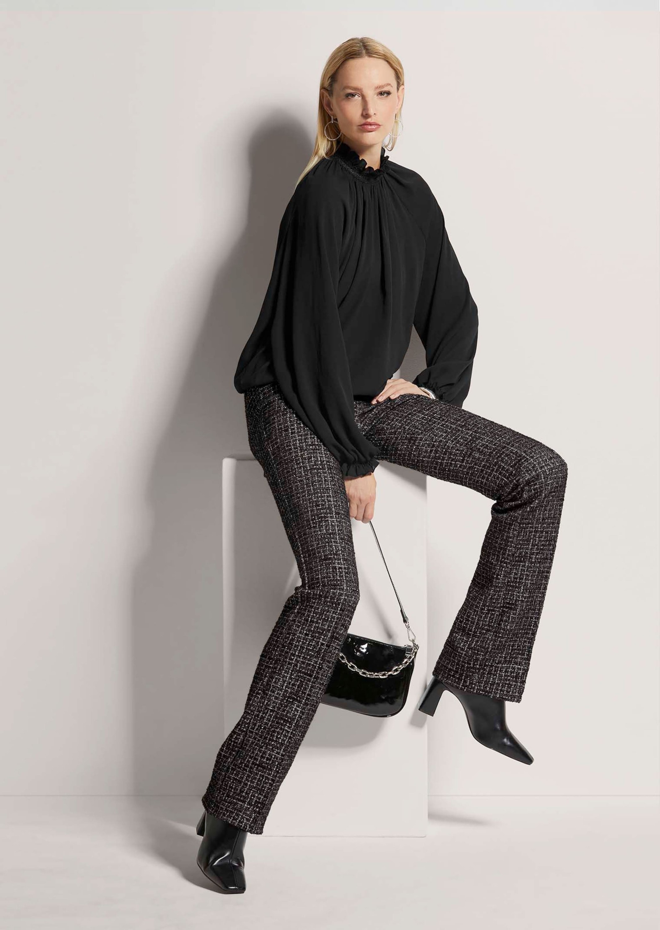 MADELEINE Langarmbluse »Blusenset Blusenset mit Rüschenakzenten«