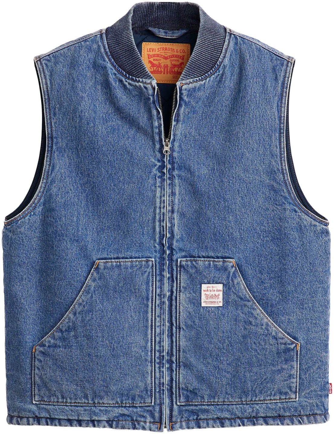 Levi's® Jeansweste »SANSOME«, mit Reißverschluss