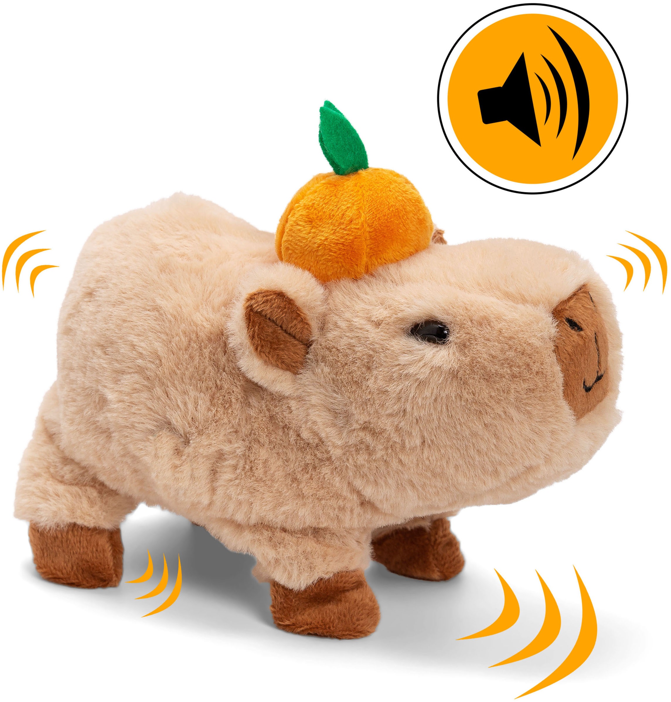 SIMBA Plüschfigur »PetZoo Capybara« mit Funktionen