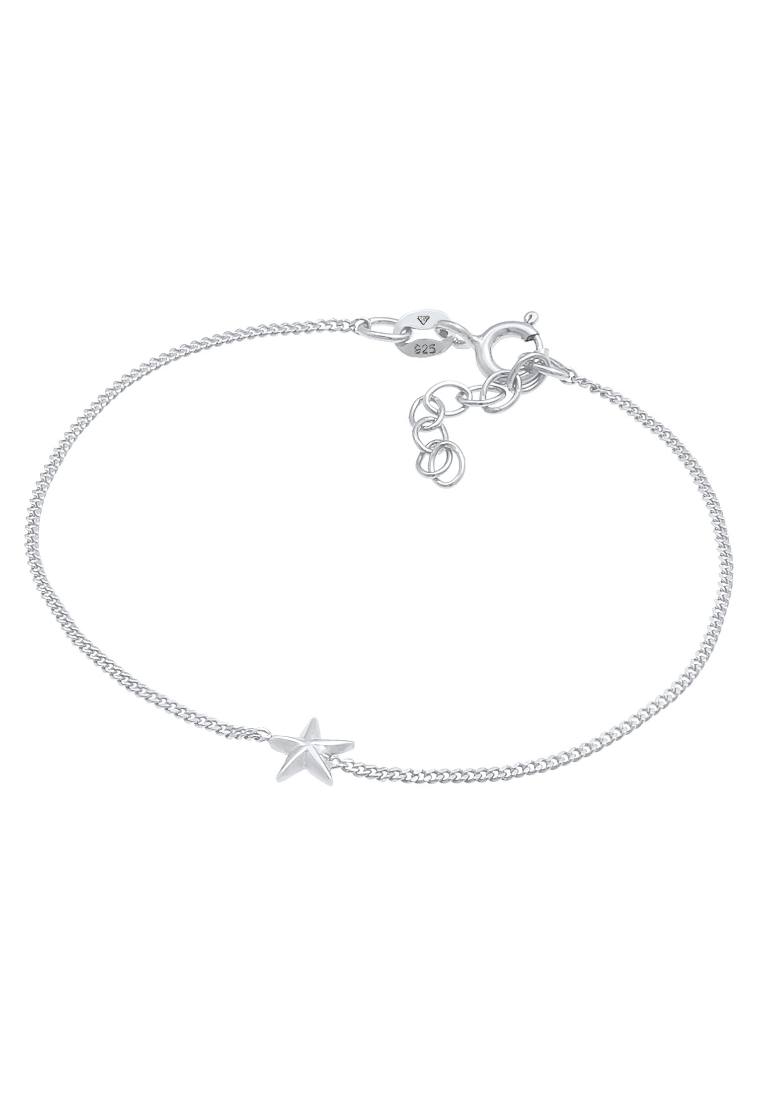 Elli Armkette »Armband Kinder Stern Star Strahlen 925 Silber«