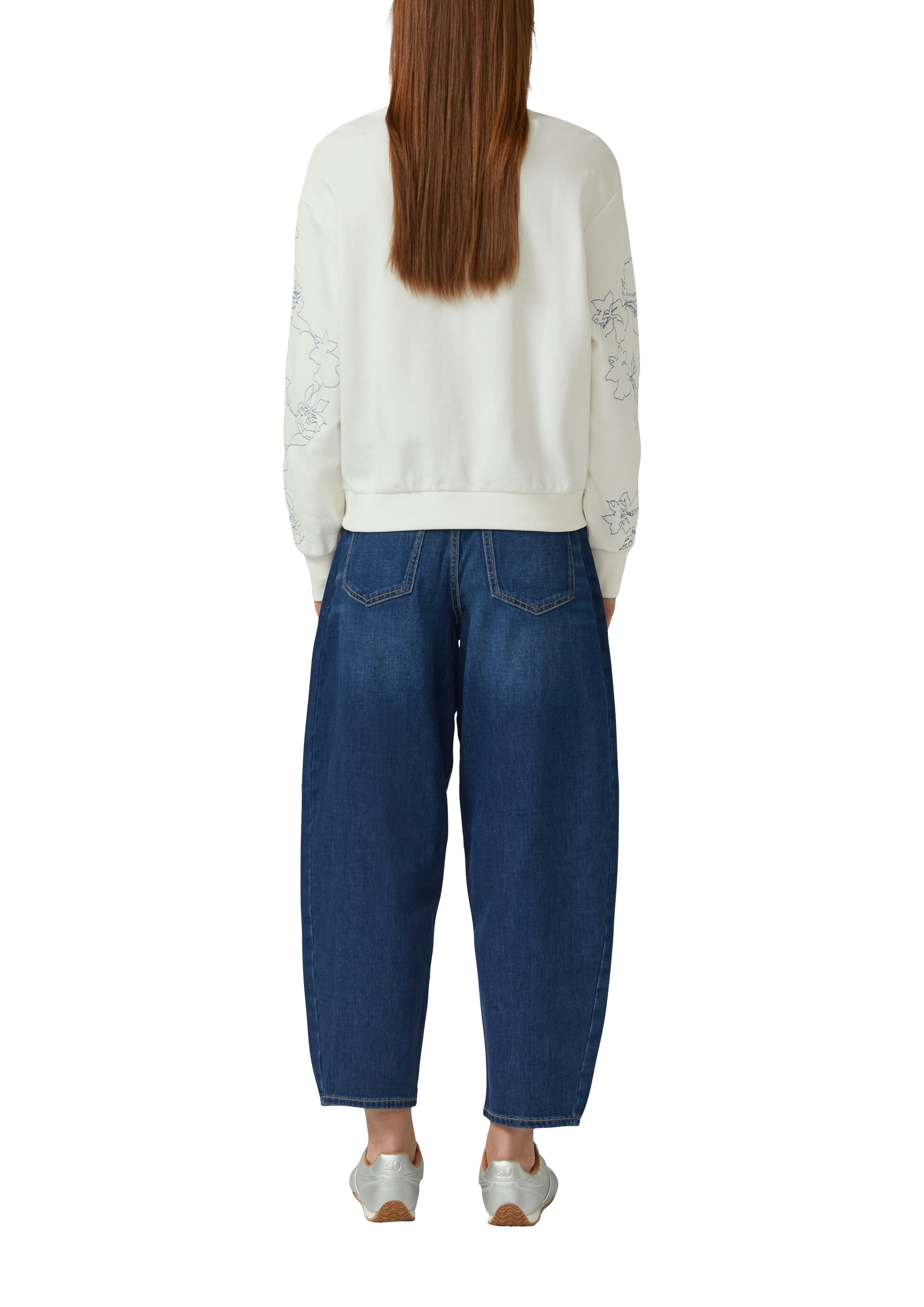 s.Oliver Sweater , mir floraler Stickerei
