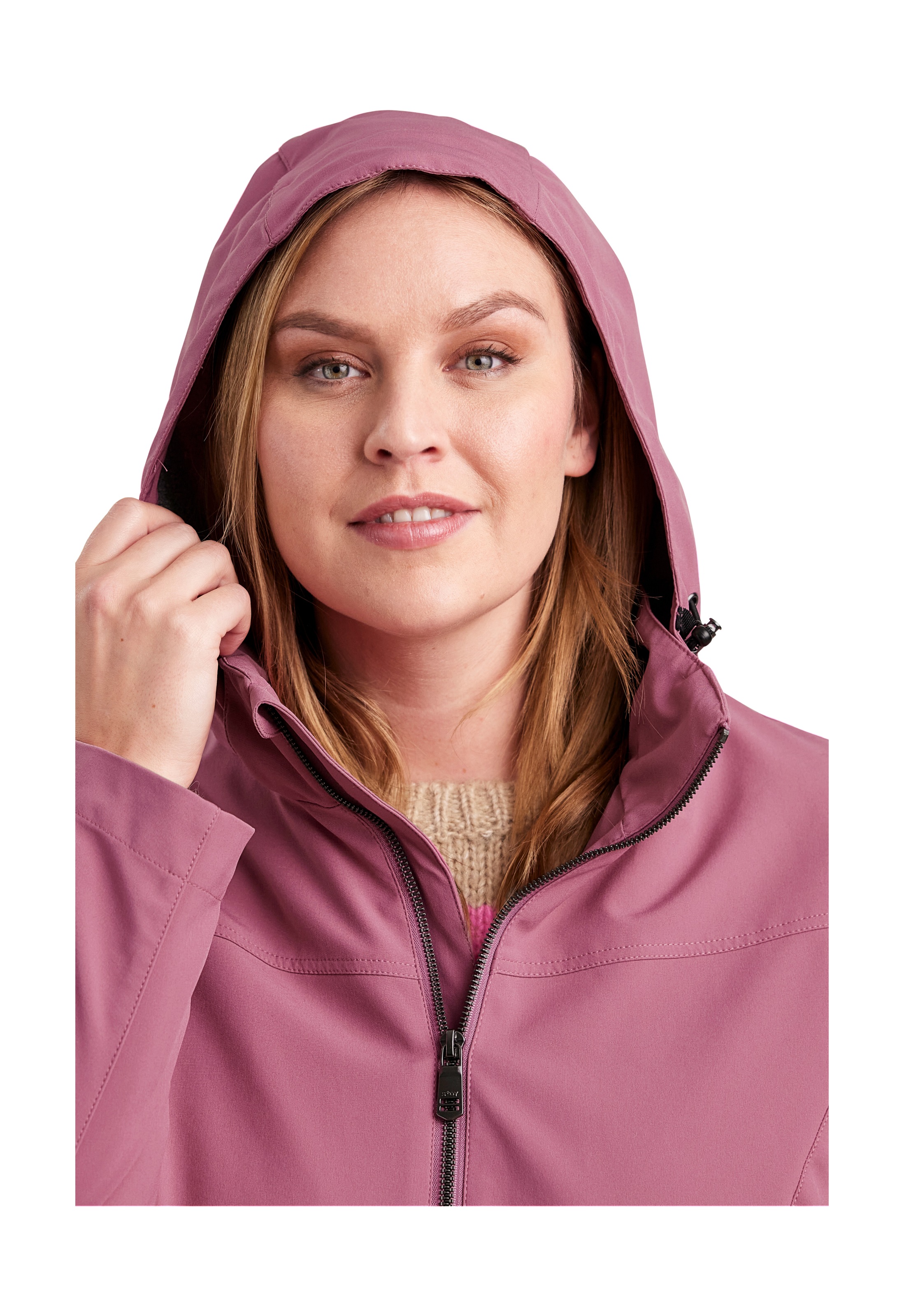 STOY Softshelljacke »STS 1 WMN SFTSHLL JCKT«, Damen Softshelljacke: wasserabweisend, atmungsaktiv, umweltfreundlich