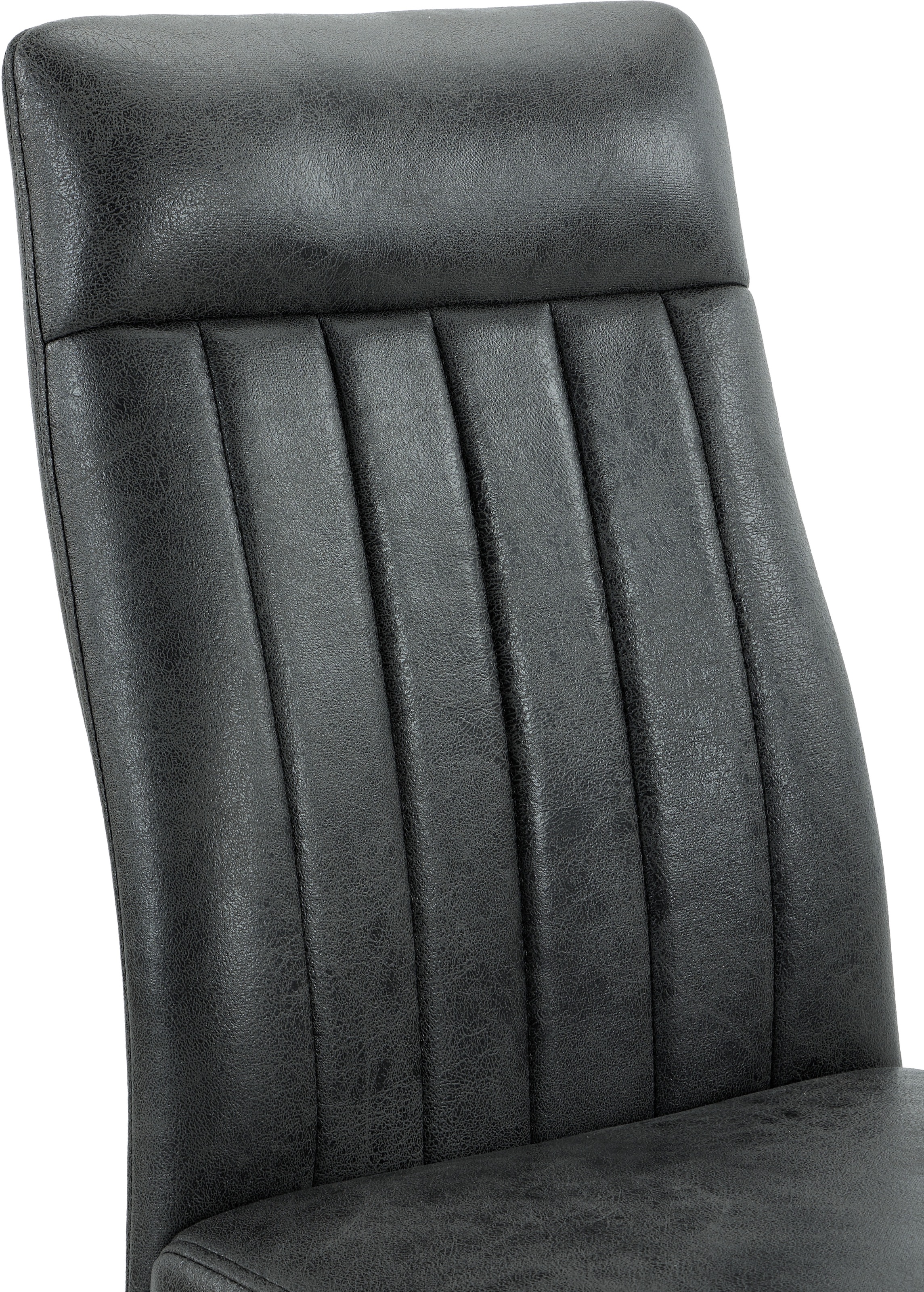 HELA 4-Fußstuhl »CATANIA« (Set) 4 Stk.4-Fuß, Federkorb, Vierkantrohrgestell, 140kg belastbar