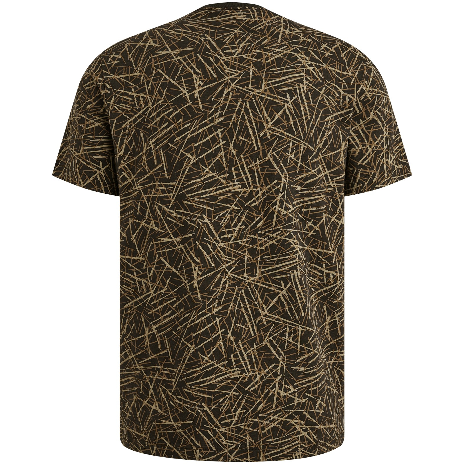 PME LEGEND T-Shirt »Short sleeve r-neck slub jersey aop«
