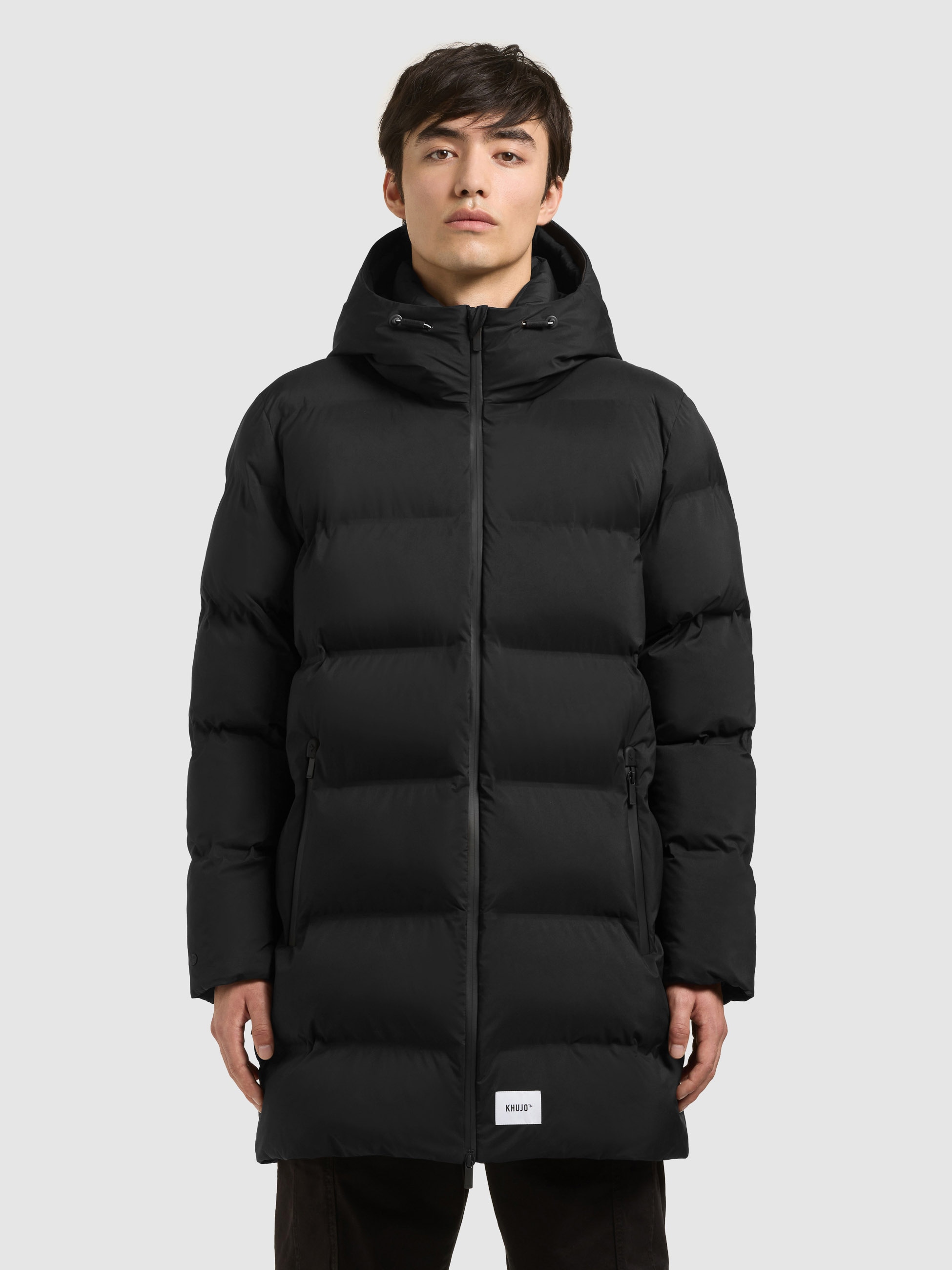 khujo Steppmantel »CADE« Taschenbeutel aus Fleece