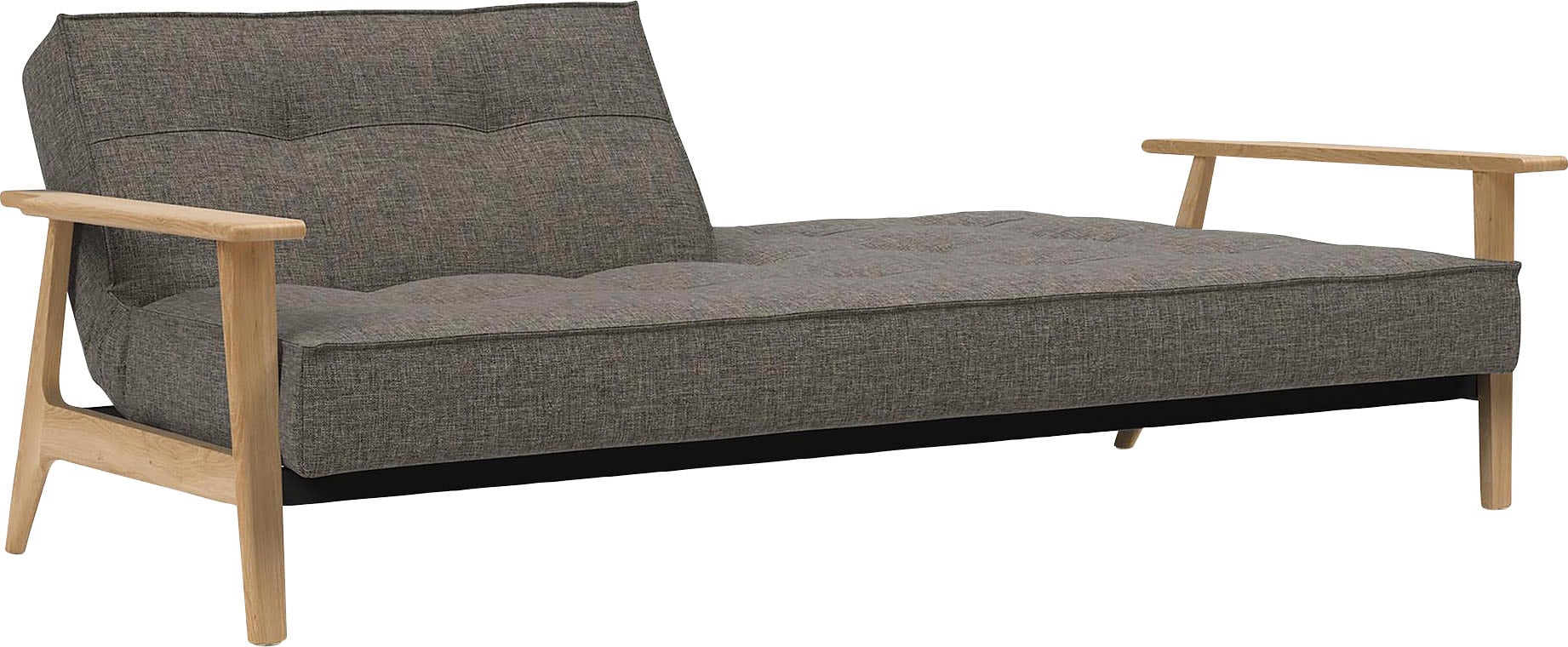 INNOVATION LIVING ™ Schlafsofa »Splitback Frej, Dauerschlafsofa, bequem mit Federkernunterfederung«, mit stabilen Armlehnen, in skandinavischem Design