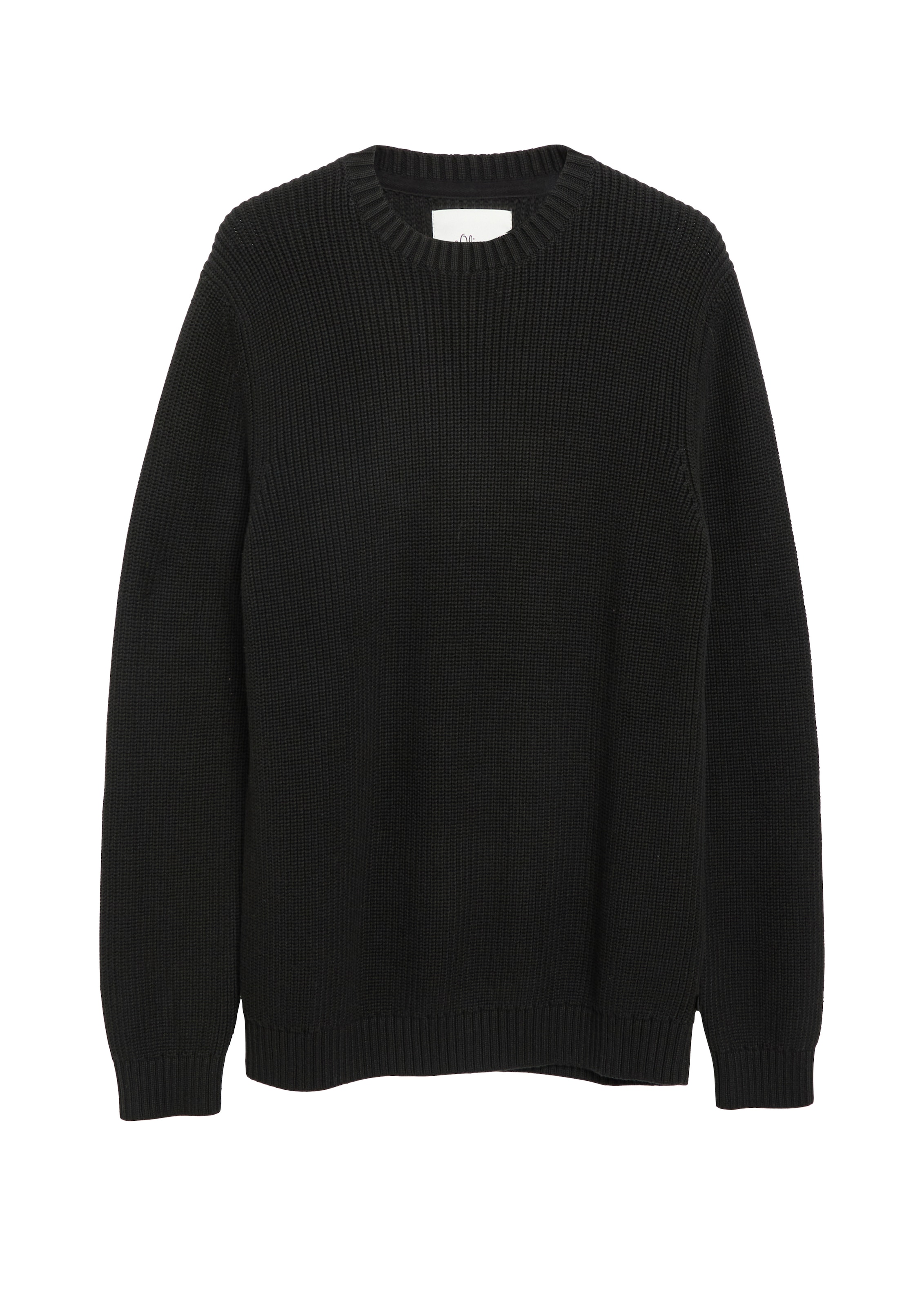s.Oliver Strickpullover Langarmpullover mit Rundhals / Baumwolle