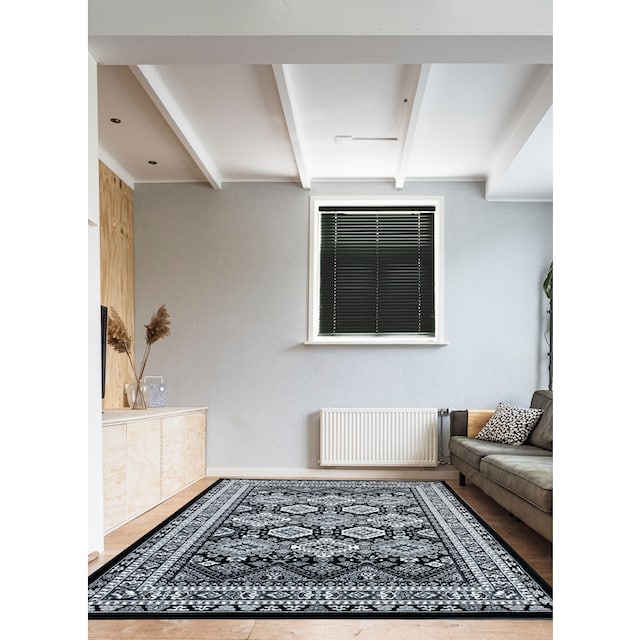 my home Teppich »Diantha«, rechteckig, Orient-Optik, mit Bordüre, Kurzflor,  pflegeleicht, elegant, weich online bei OTTO