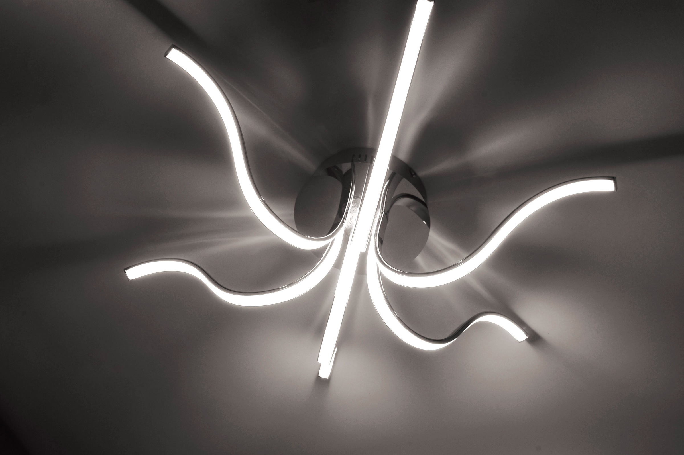 JUST LIGHT LED Deckenleuchte »VALERIE«, 6 flammig, Leuchtmittel LED-Board | LED wechselbar, LED Deckenlampe