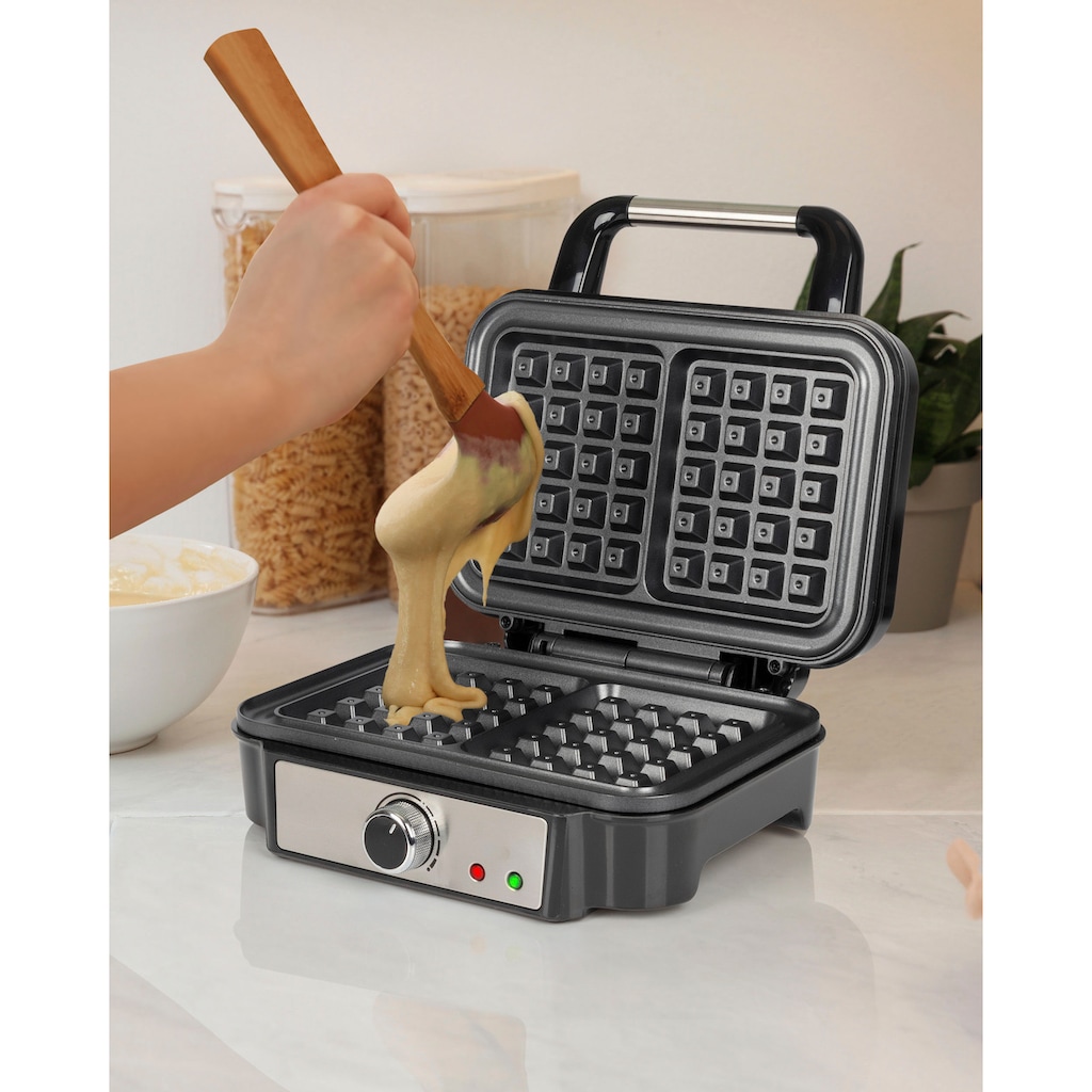 ProfiCook Waffeleisen »PC-WA 1240 inox«, 1000 W