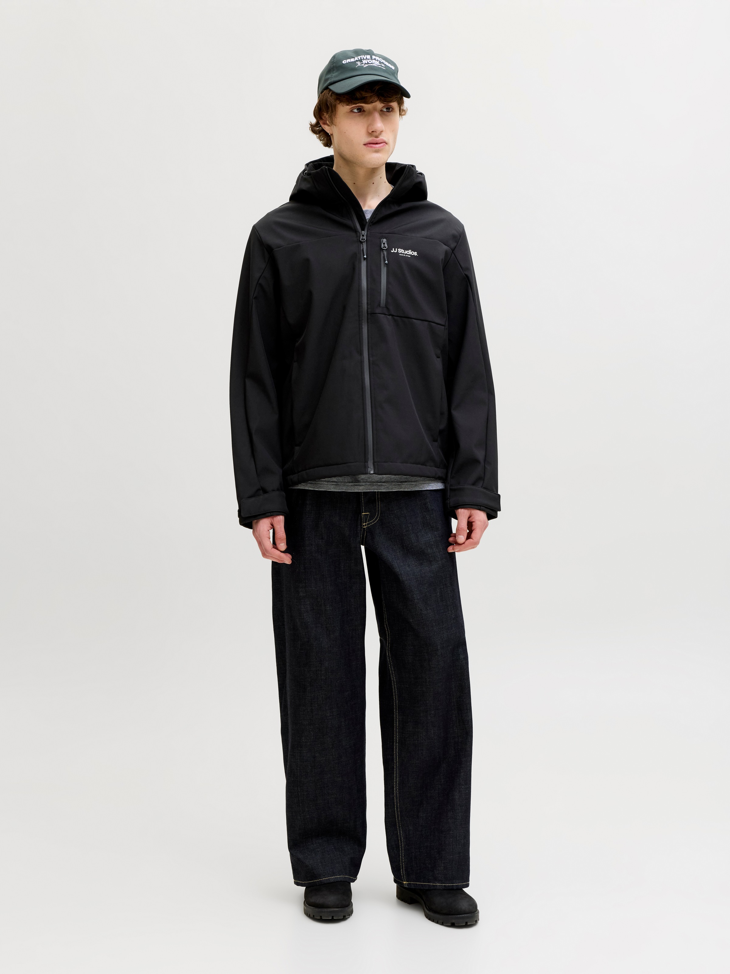Jack & Jones Softshelljacke »JJNORTH SOFTSHELL JACKET« mit Kapuze