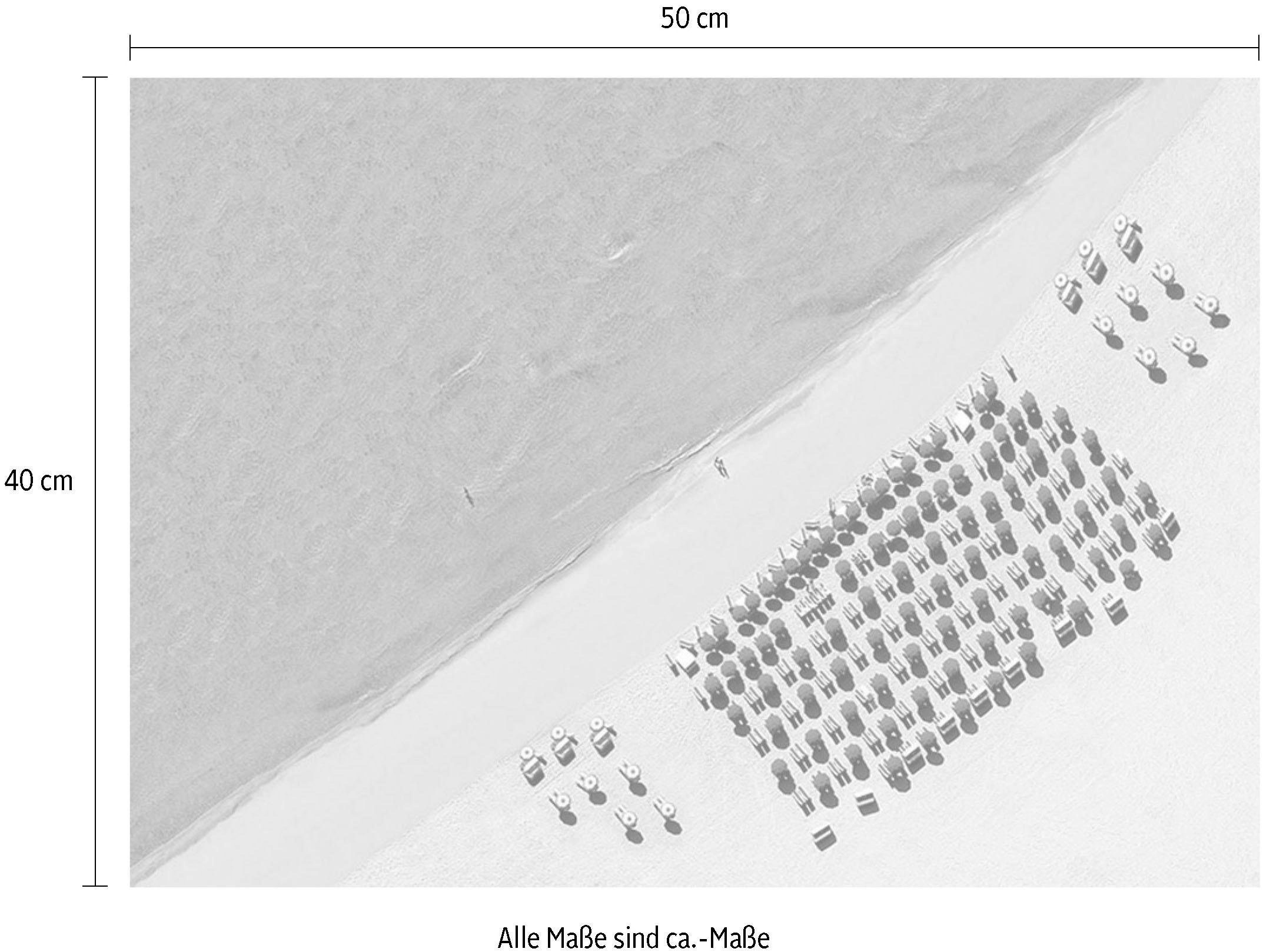 Komar Bild »South Beach«, Strand, (1 St.), Wandbild zur Dekoration - ohne Rahmen
