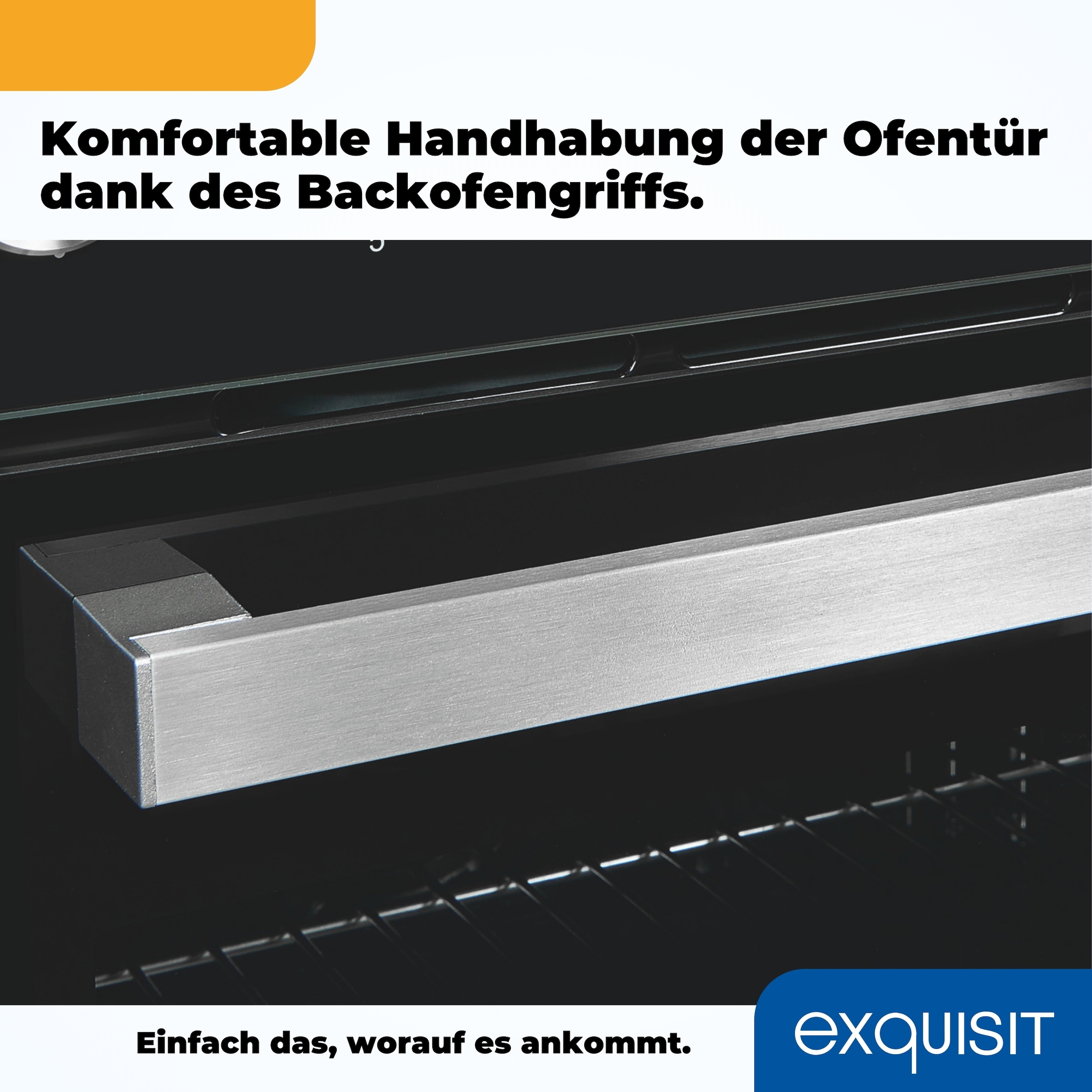 exquisit Elektro-Herd-Set »EHE157-UBZ-020 schwarz«
