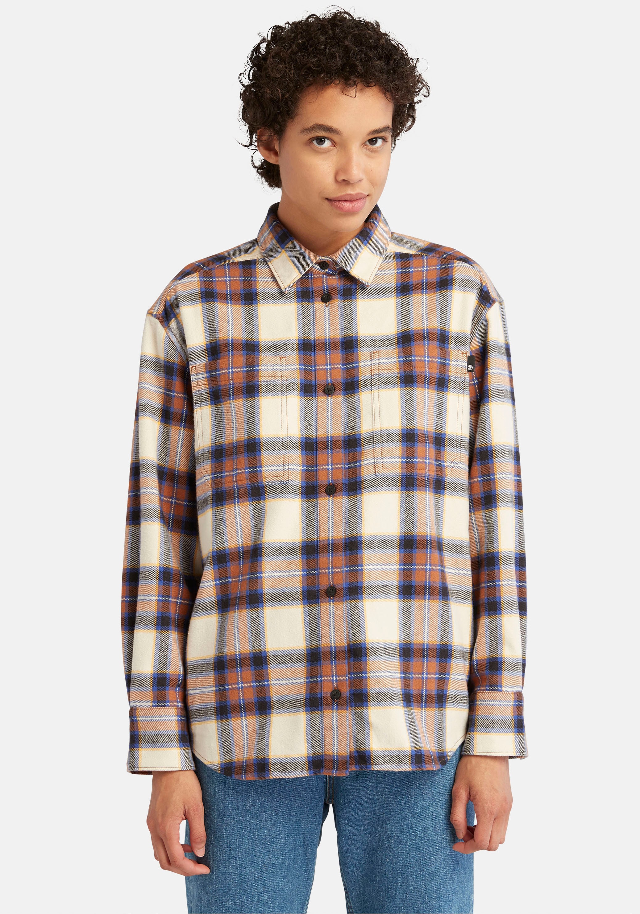 Timberland Karohemd »Flannel Overshirt«, mit einer Brusttasche
