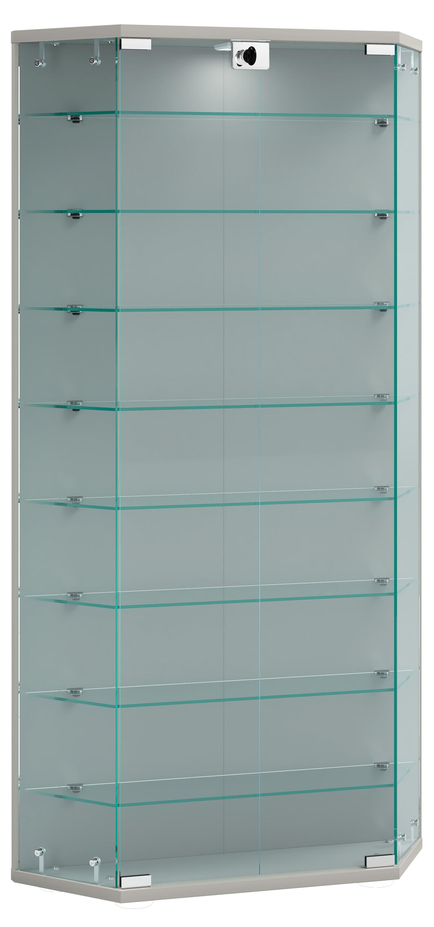 VCM Wandregal »Wandvitrine Hängevitrine Glasvitrine Benila XL«