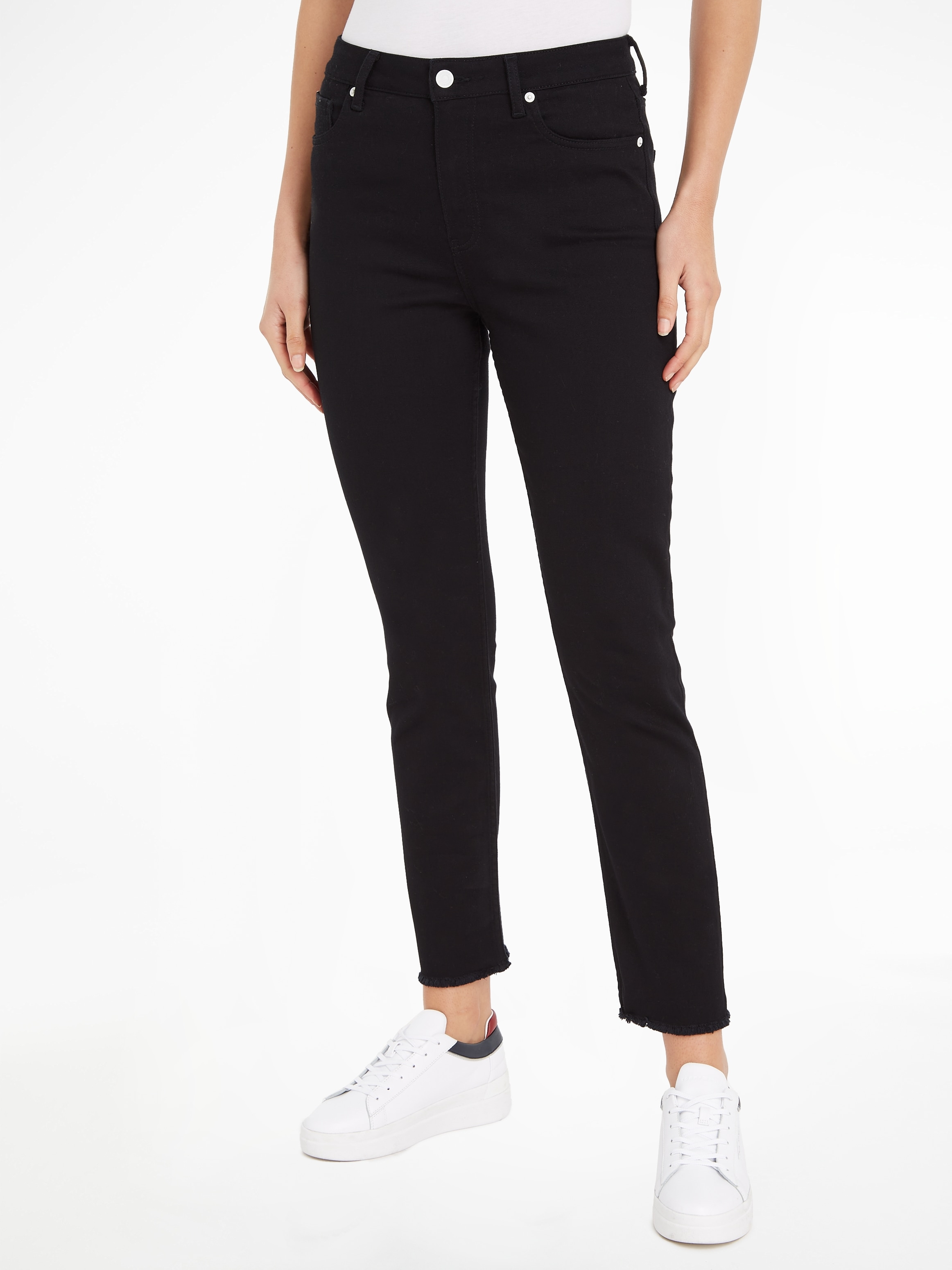 Tommy Hilfiger Slim-fit-Jeans, mit Logotpatch bestellen bei OTTO