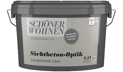 SCHÖNER WOHNEN-Kollektion Grundierfarbe »Sichtbeton-Optik Grundfarbe grau« kaufen
