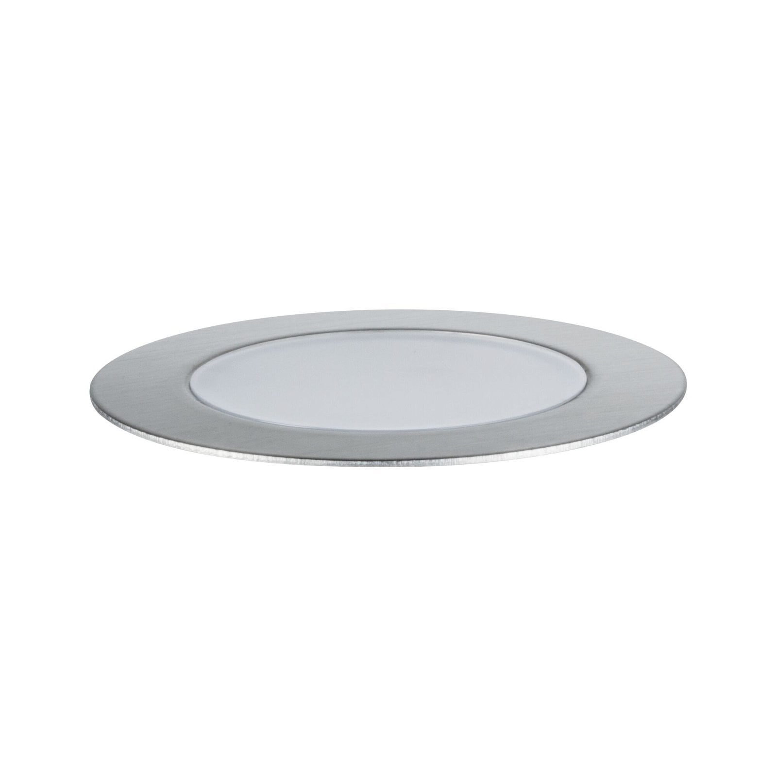 Paulmann LED Einbauleuchte »Plug & Shine Floor Einzelleuchte IP67 2200K 2W Silber«, 1 flammig, Bodeneinbauleuchte, Insektenfreundlich