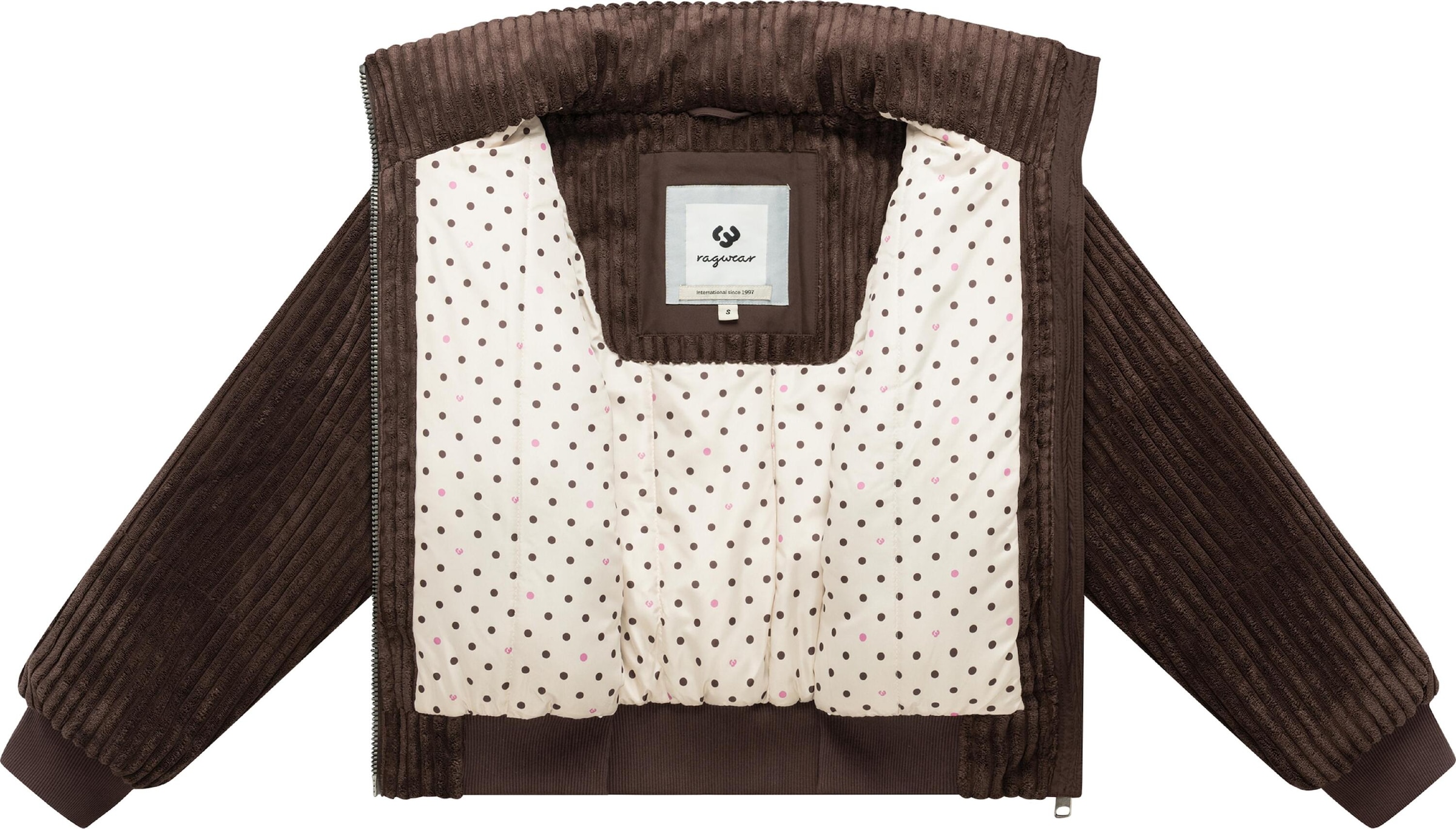 Ragwear Cordjacke »Cordjacke Tillie Cordy Y« ohne Kapuze Warme Damen Kordjacke mit Stehkragen