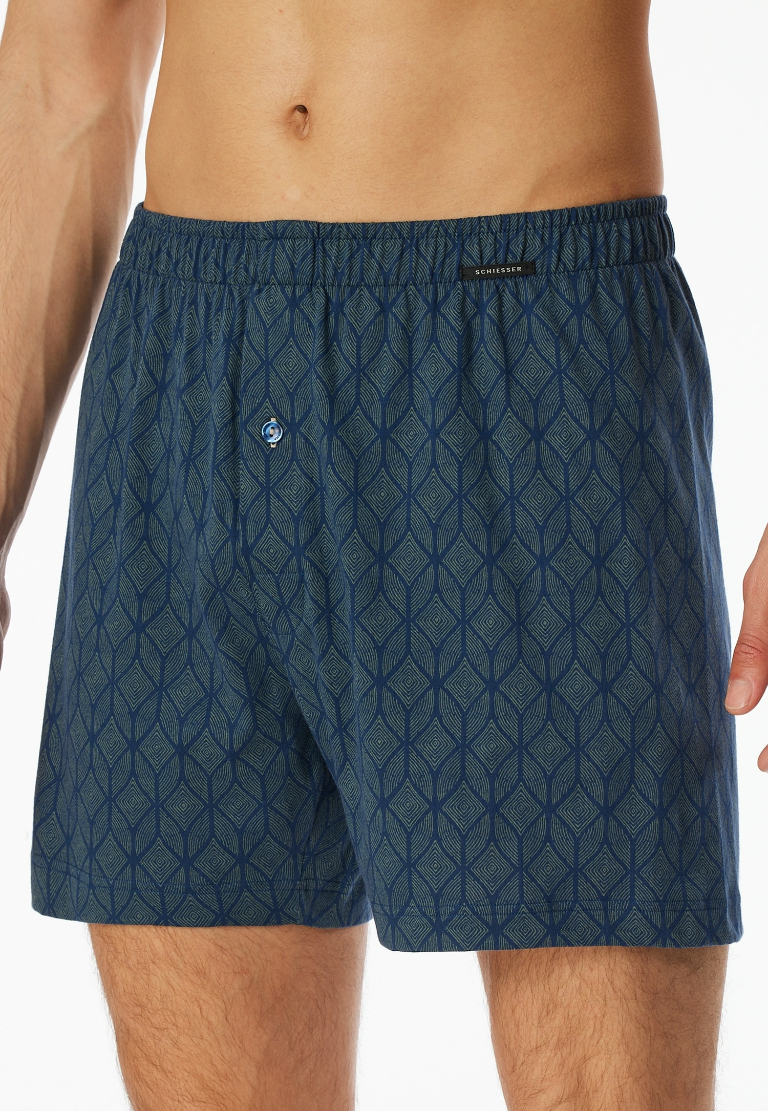 Schiesser Boxershorts »"Boxershorts Multipacks"«, (2er Pack), Zwei verschiedene Designs im Doppelpack