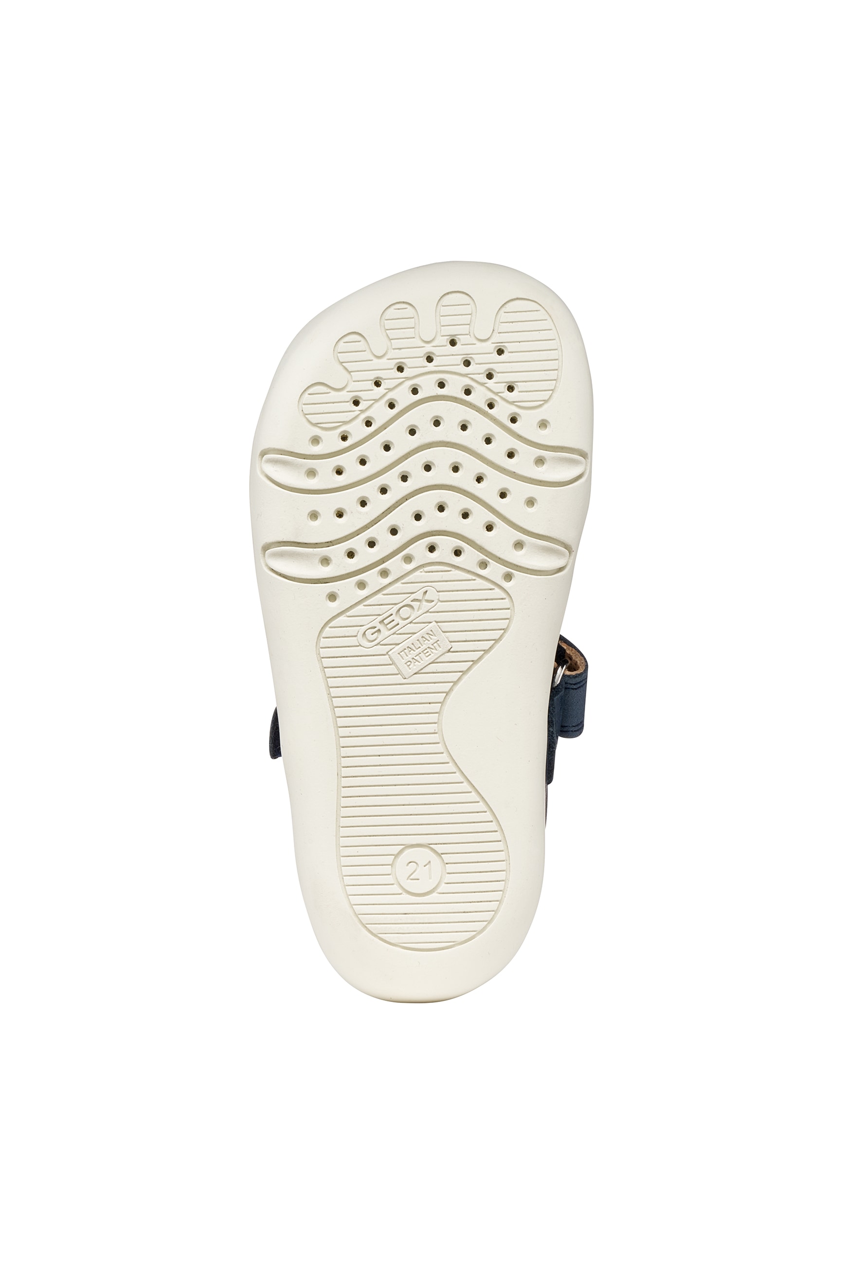 Geox Lauflernschuh »B STEPPIEUP BOY«  Babyschuh mit Klettverschluss, Größenschablone zum Download