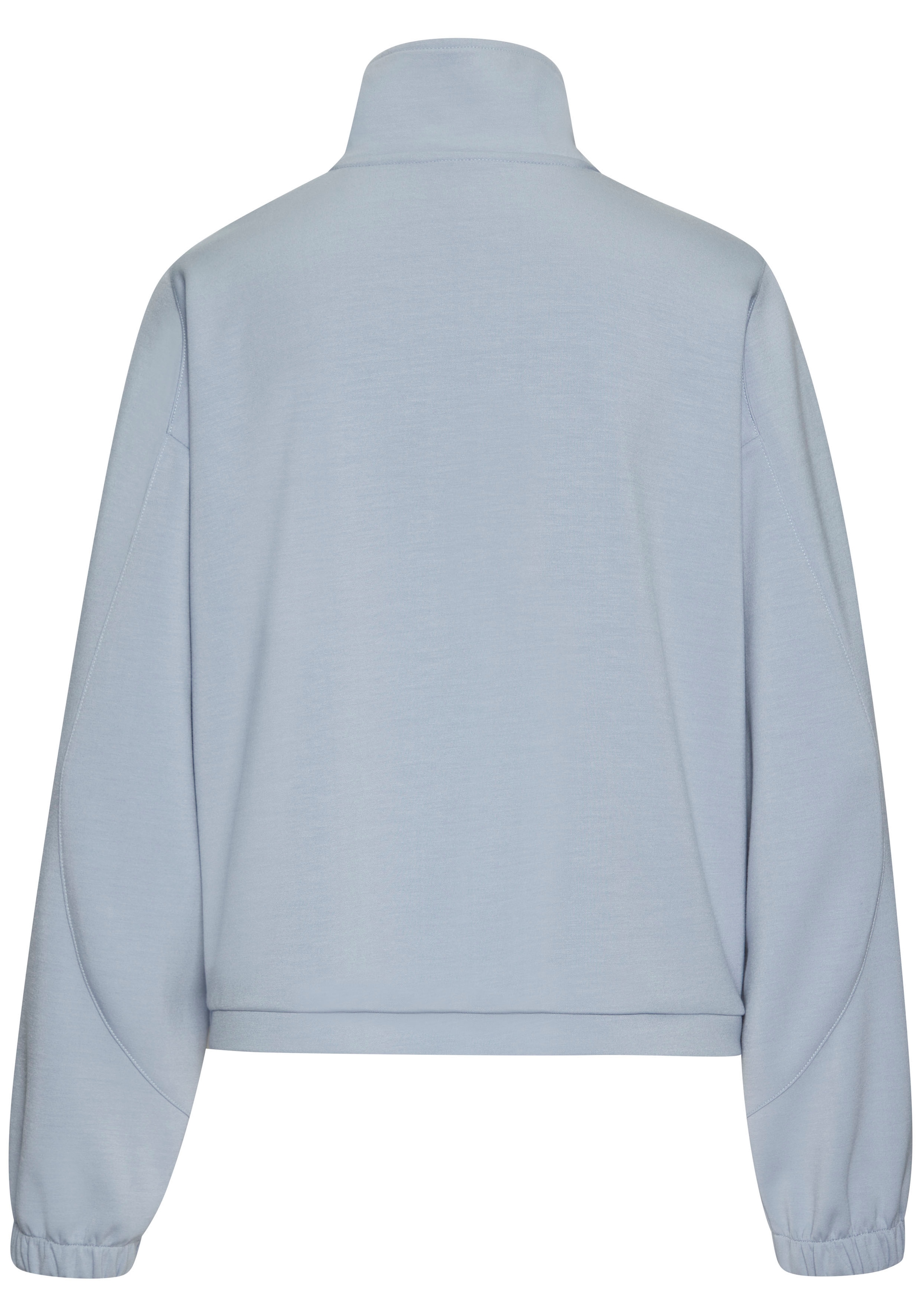 Copenhagen Studios Langarmshirt, aus hochwertigem Material mit Stehkragen und Reißverschluss