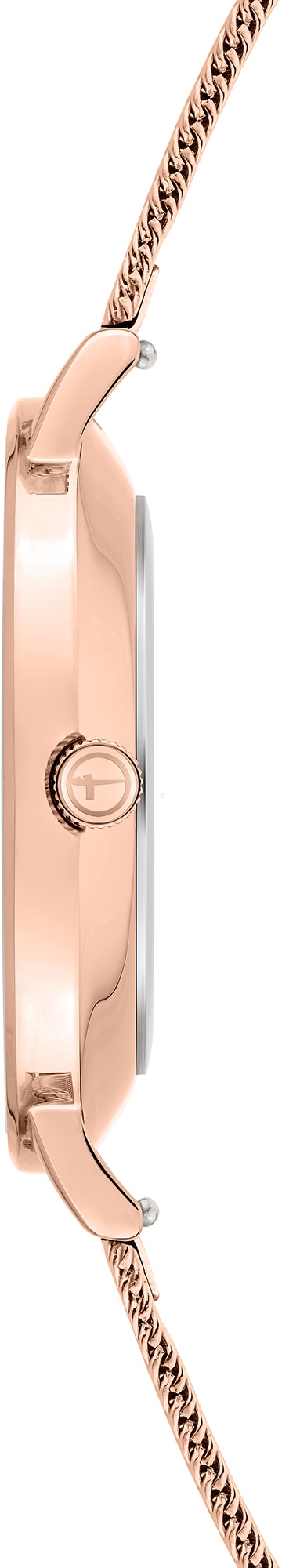 Tamaris Quarzuhr »TT-0003-MQ« Armbanduhr, Damenuhr, Edelstahlarmband, analog